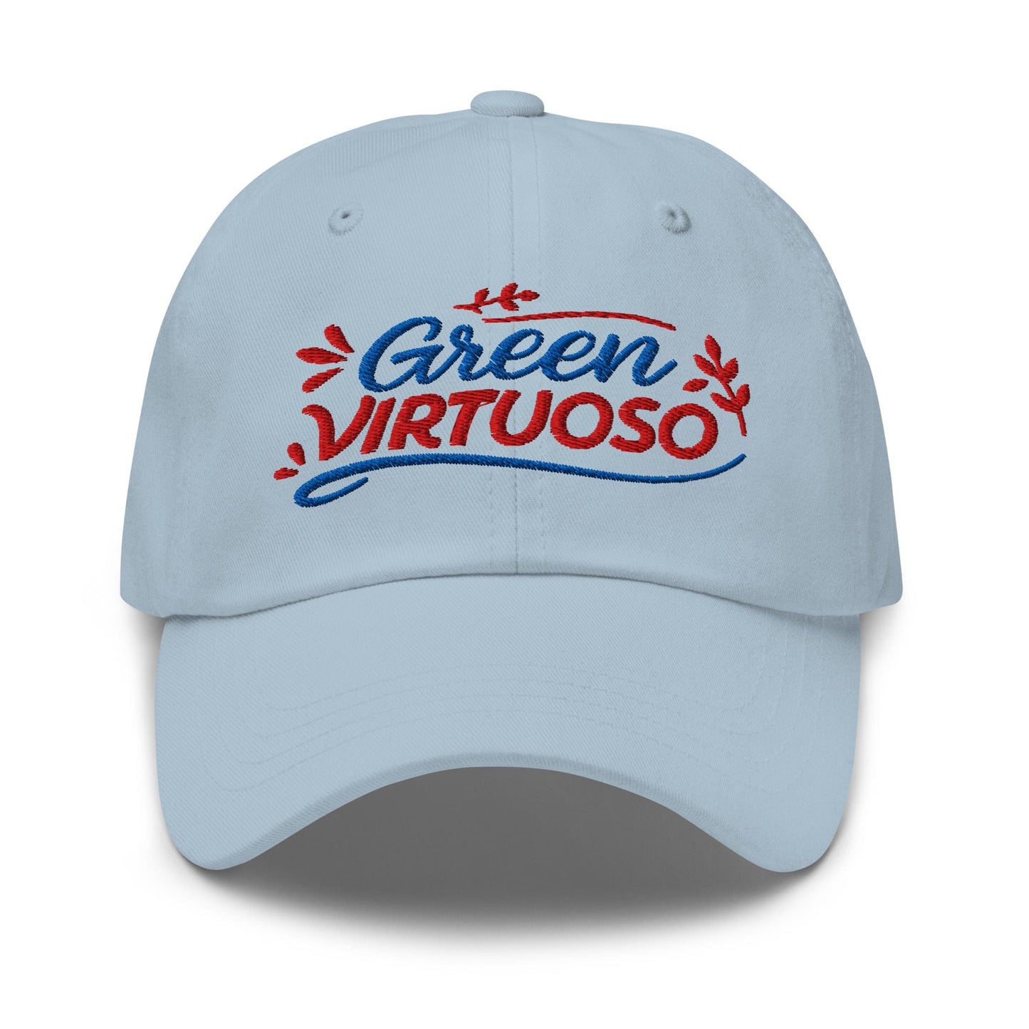 Green Virtuoso Masterpiece Design Embroidered Golf Cap - Funny Golf Tee by Swing Epic