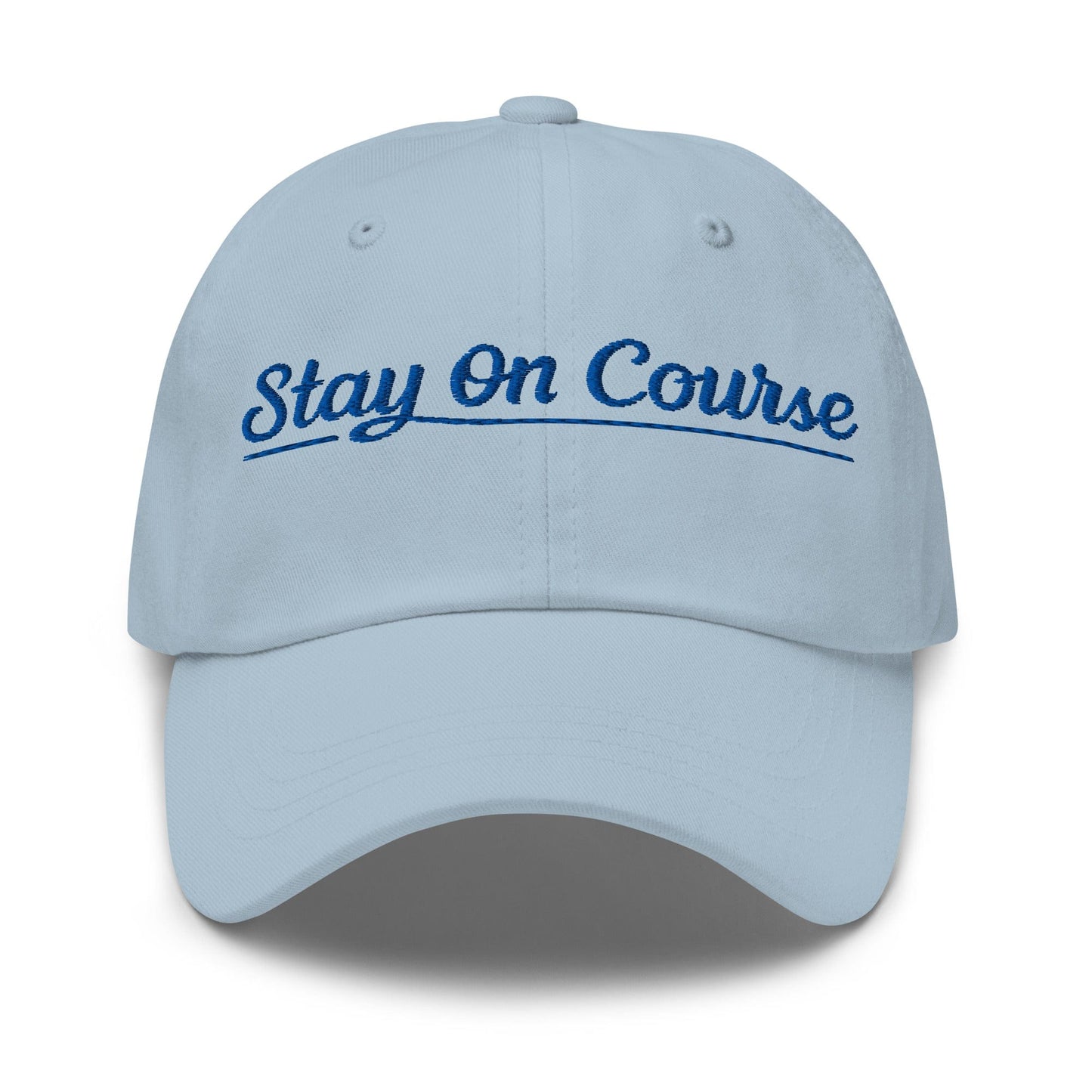 Stay On Course Embroidered Golf Cap - Funny Golf Tee by Swing Epic