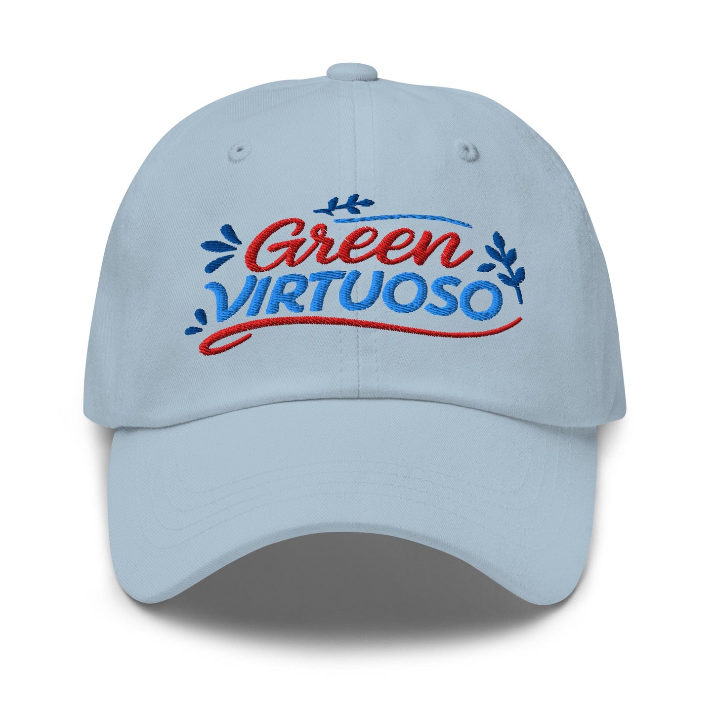 Green Virtuoso Masterpiece Design Embroidered Golf Cap - Funny Golf Tee by Swing Epic