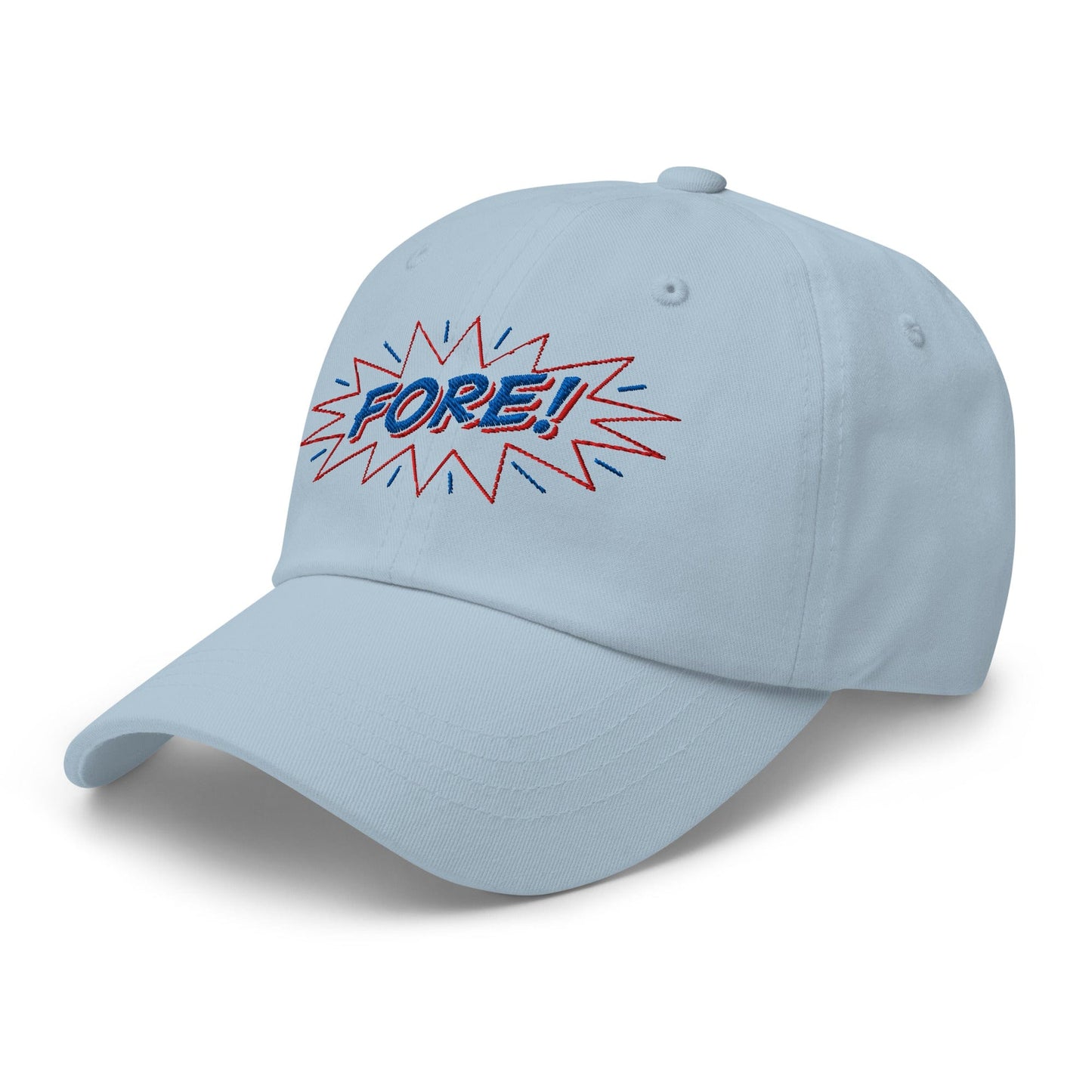FORE! Quirky and Fun Embroidered Golf Cap - Funny Golf Tee by Swing Epic