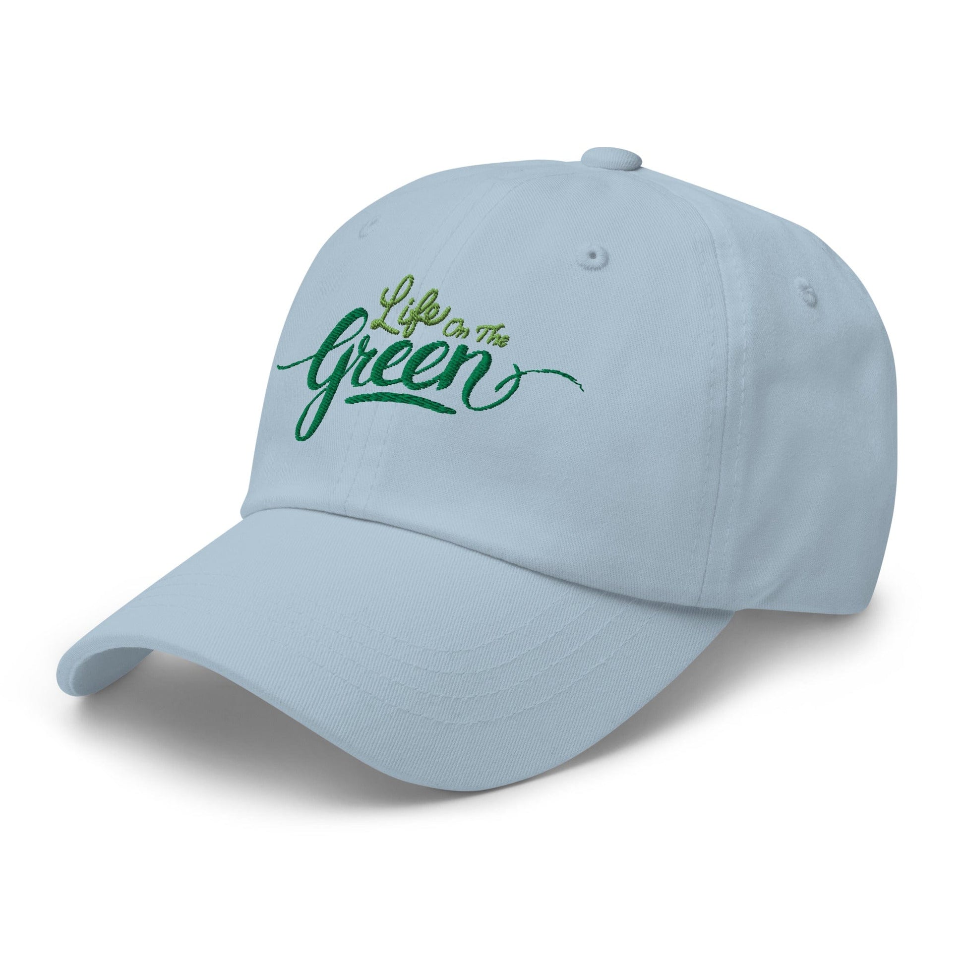 Life on the Green Embroidered Golf Cap - Funny Golf Tee by Swing Epic