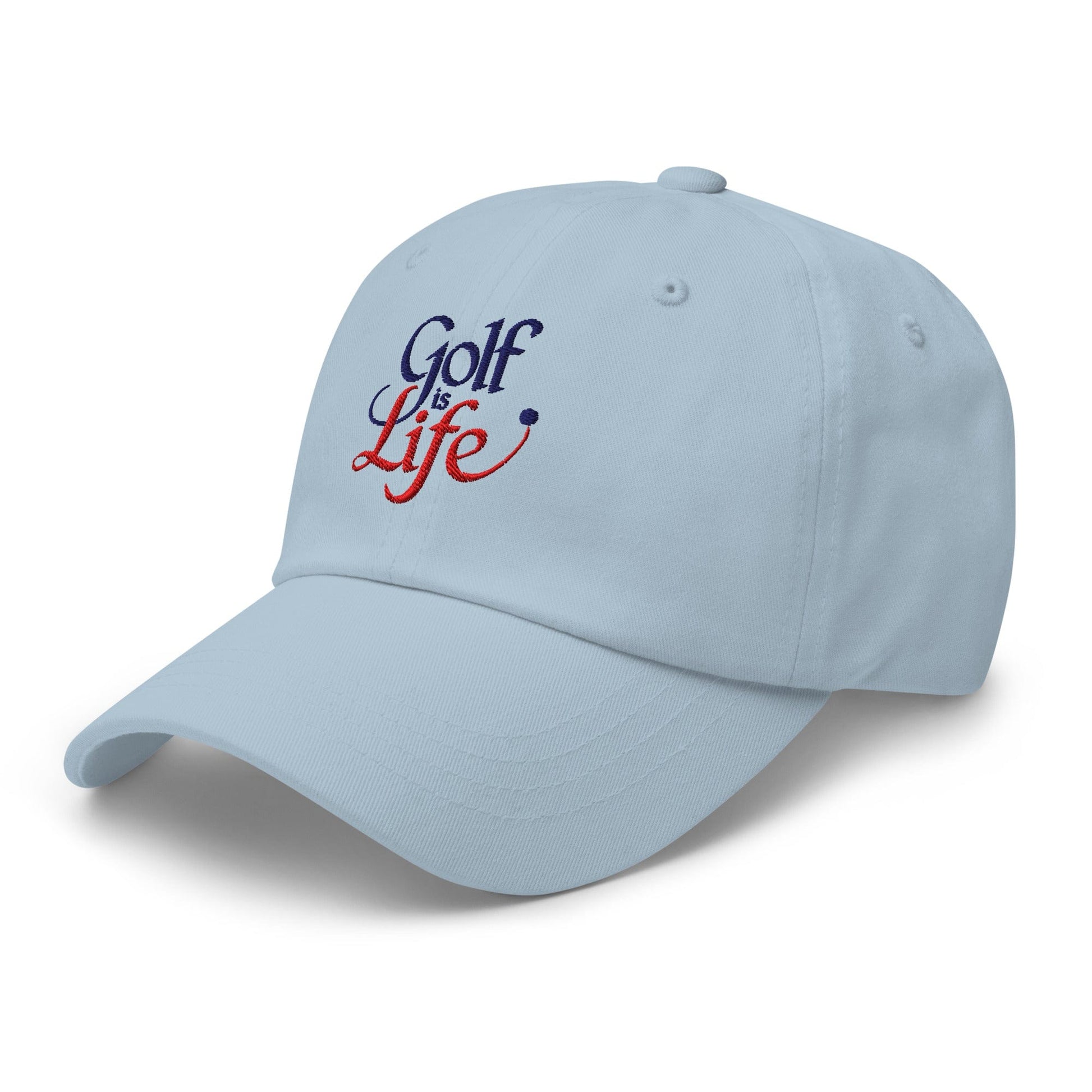 Golf is Life Embroidered Golf Cap - Funny Golf Tee by Swing Epic
