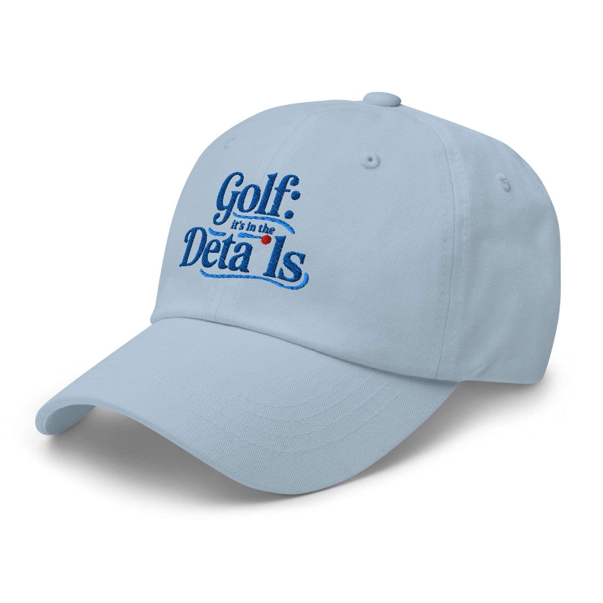 Golf It's In The Details Quirky Engaging Embroidered Golf Cap - Funny Golf Tee by Swing Epic
