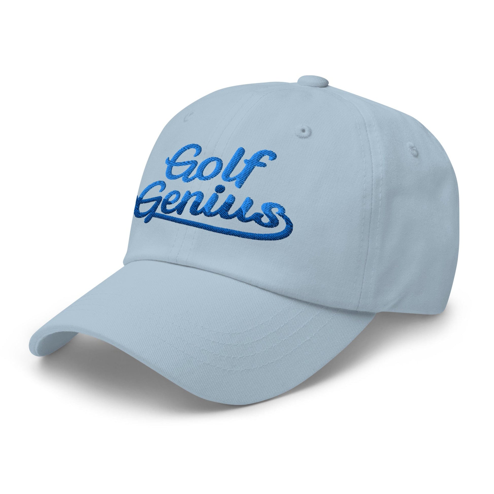 Golf Genius Quirky Fun Spirit Embroidered Golf Cap - Funny Golf Tee by Swing Epic