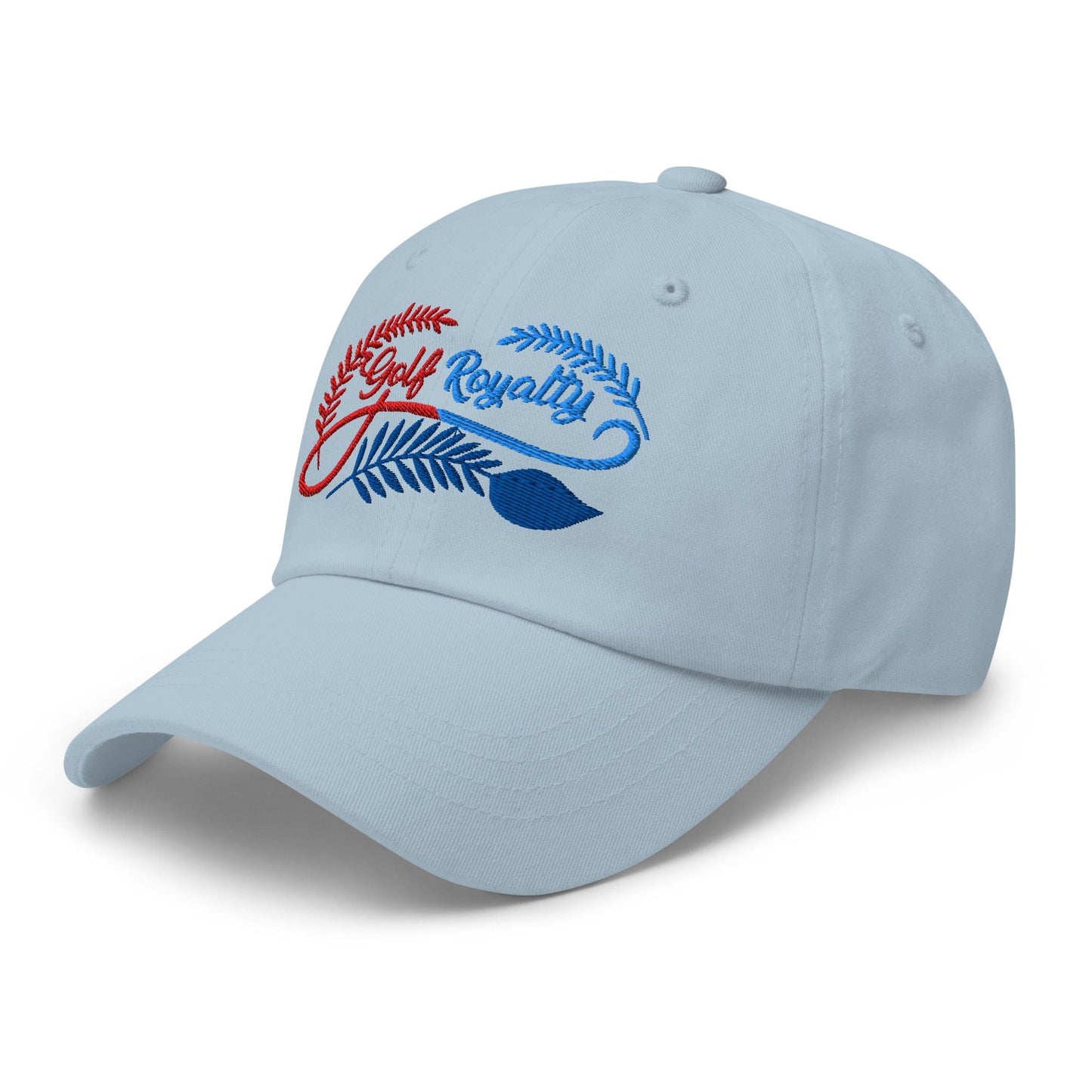 Golf Royalty Fun Design Embroidered Golf Cap - Funny Golf Tee by Swing Epic