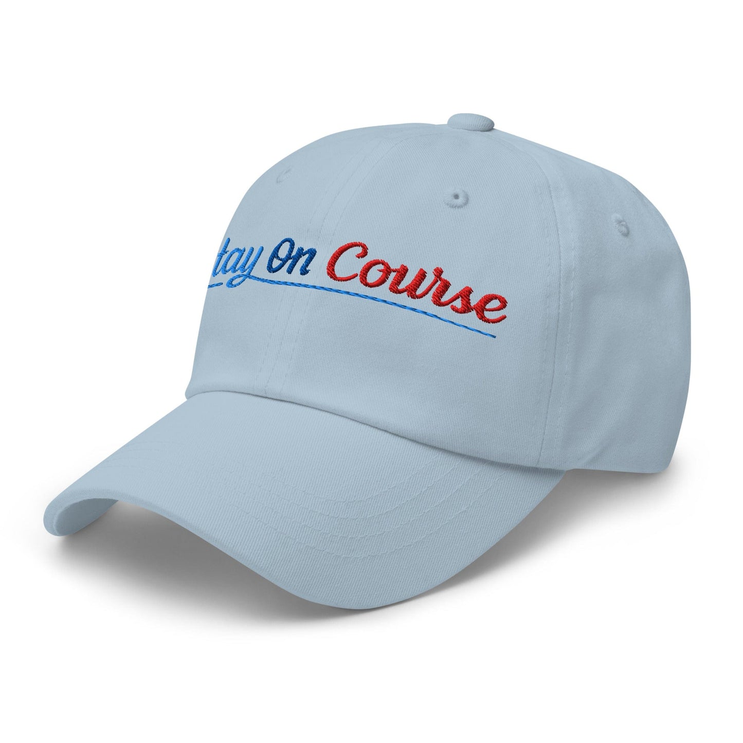 Stay On Course Embroidered Golf Cap - Funny Golf Tee by Swing Epic