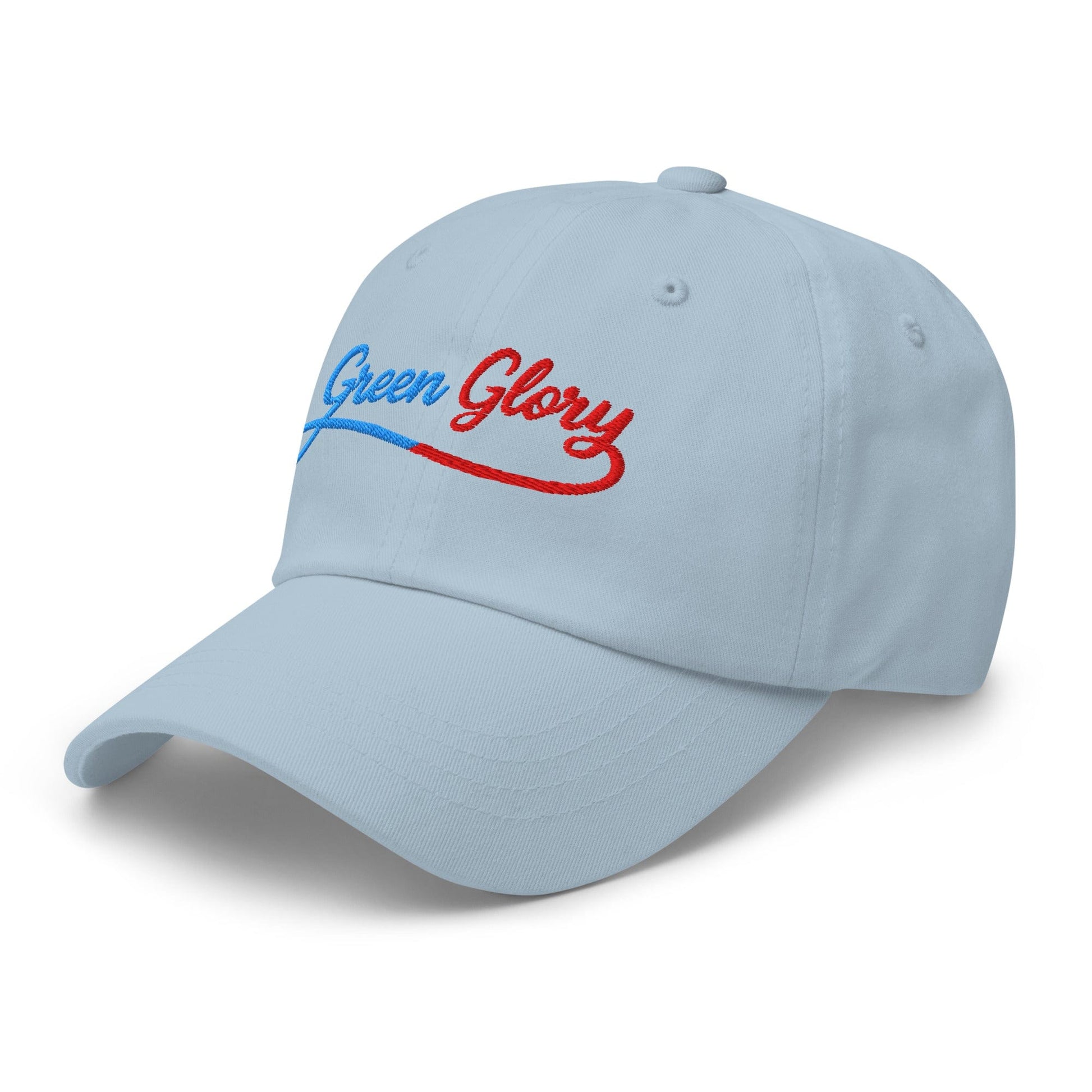 Green Glory Star Fun Floral Print Embroidered Golf Cap - Funny Golf Tee by Swing Epic