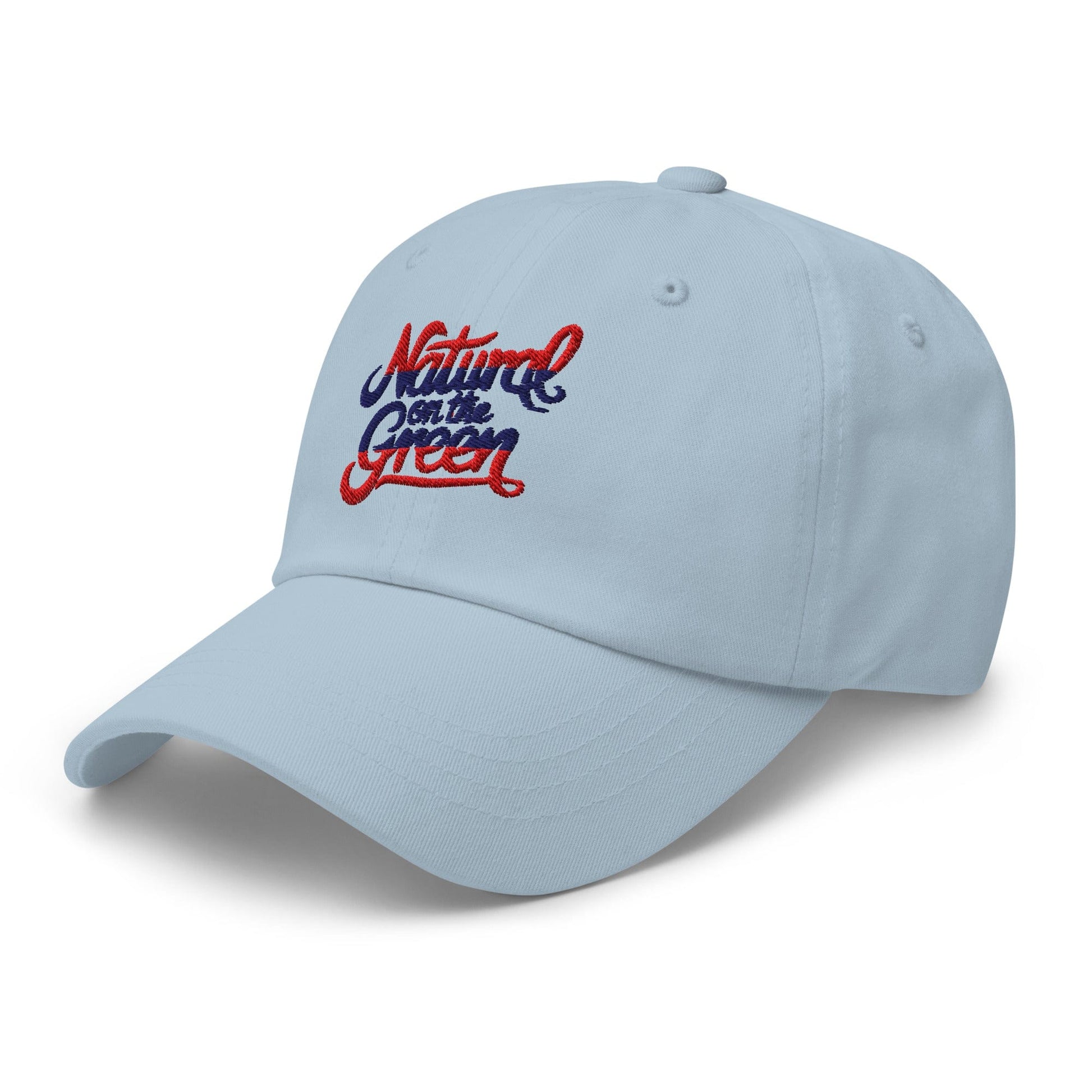 Natural on the Green Fun Embroidered Golf Cap - Funny Golf Tee by Swing Epic