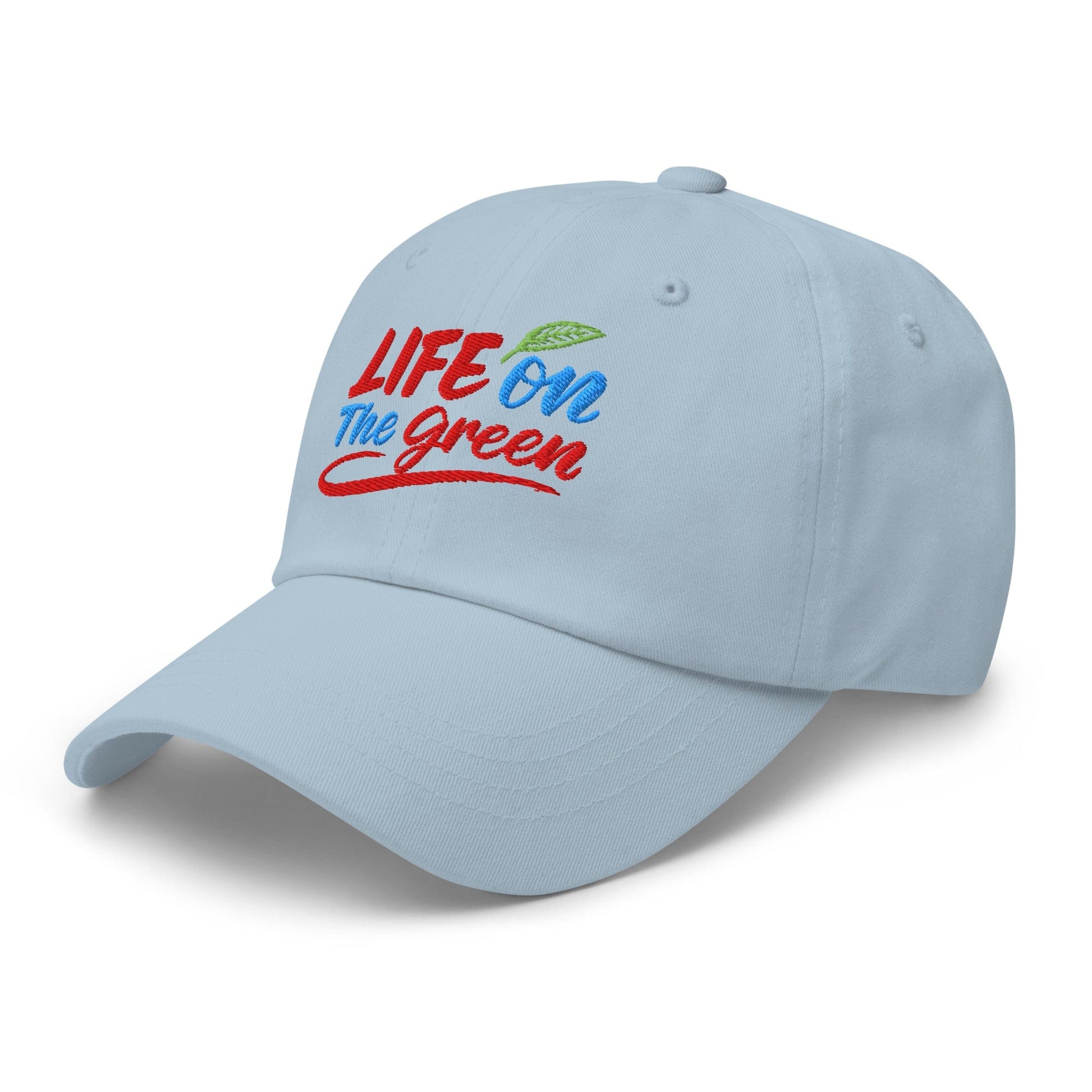 LIFE on The Green Embroidered Golf Cap - Funny Golf Tee by Swing Epic