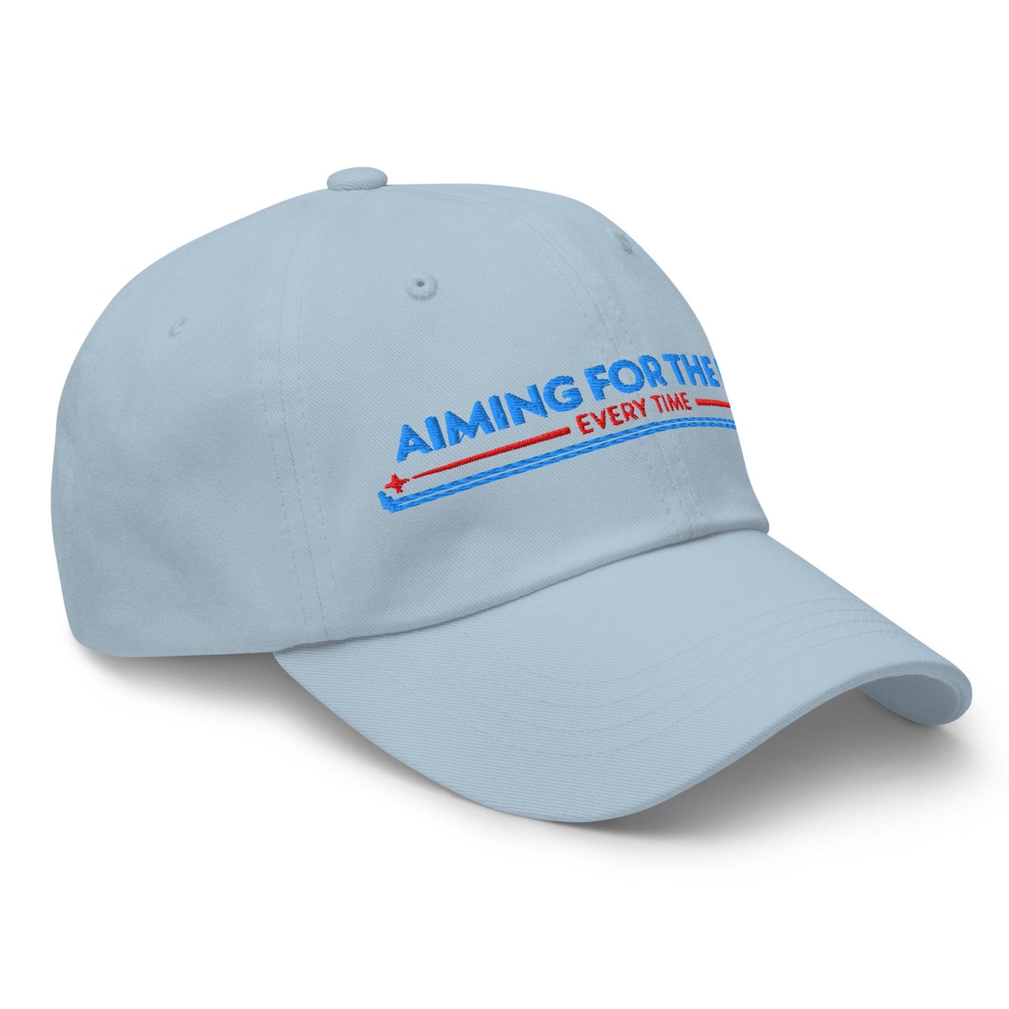 Aiming for the Pin Every Time Engaging Embroidered Golf Cap - Funny Golf Tee by Swing Epic