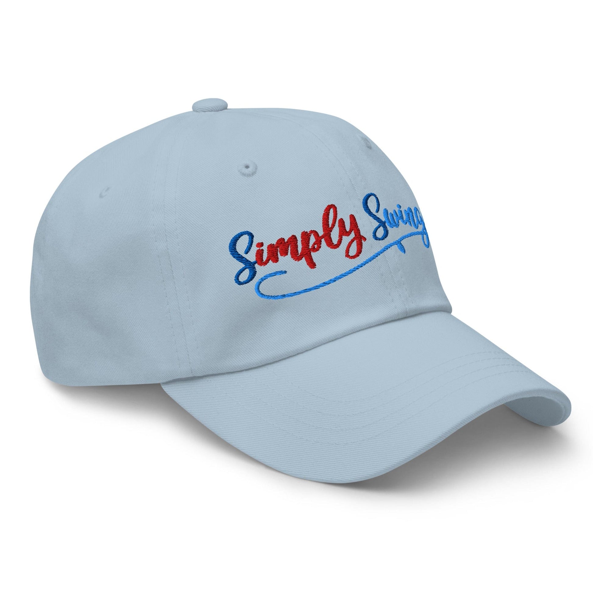 Simply Swinging Quirky Fun Embroidered Golf Cap - Funny Golf Tee by Swing Epic
