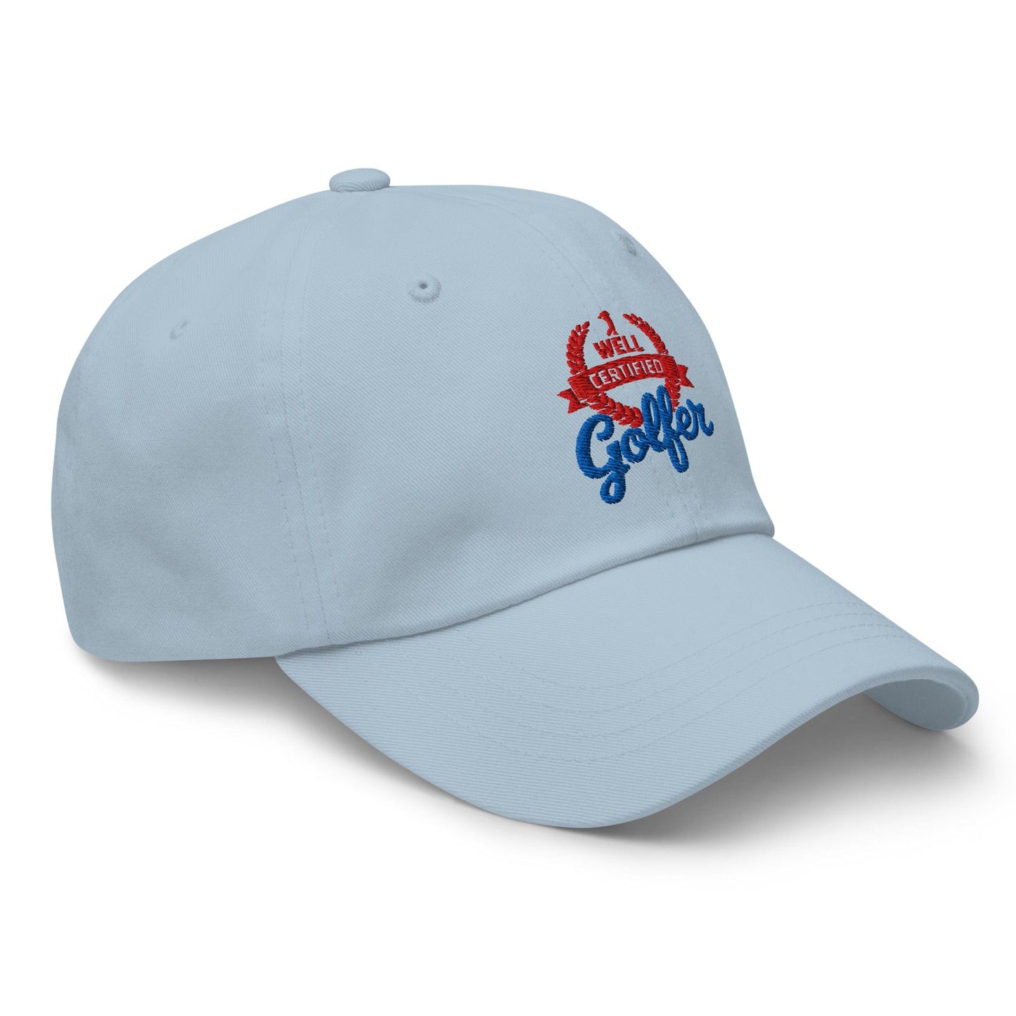 Well Certified Golfer Embroidered Golf Cap - Funny Golf Tee by Swing Epic
