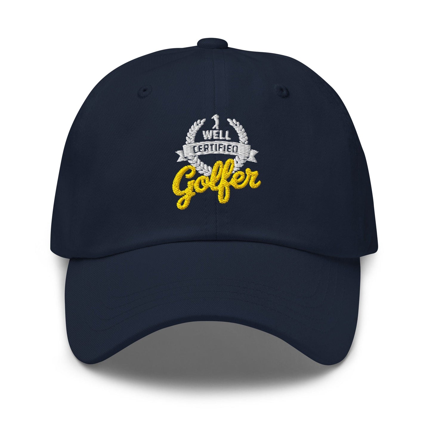 Well Certified Golfer Embroidered Golf Cap - Funny Golf Tee by Swing Epic