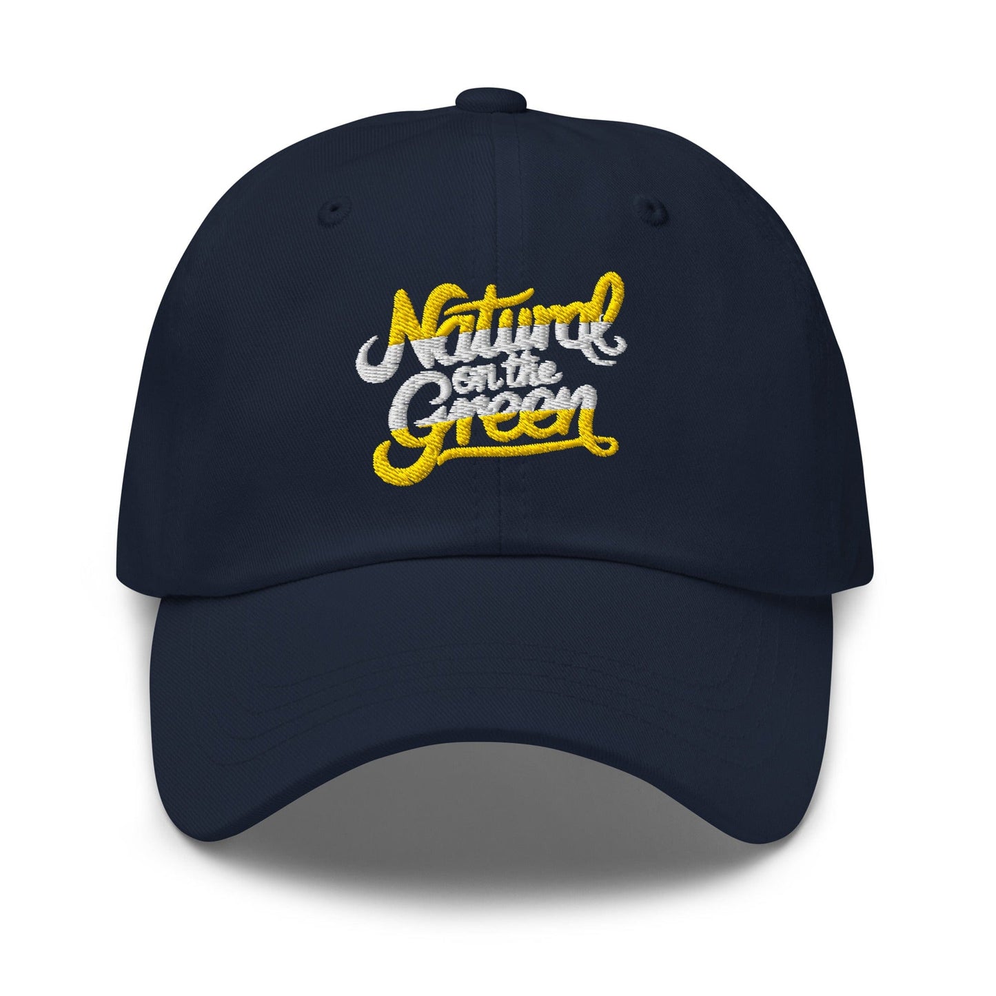 Natural on the Green Fun Embroidered Golf Cap - Funny Golf Tee by Swing Epic