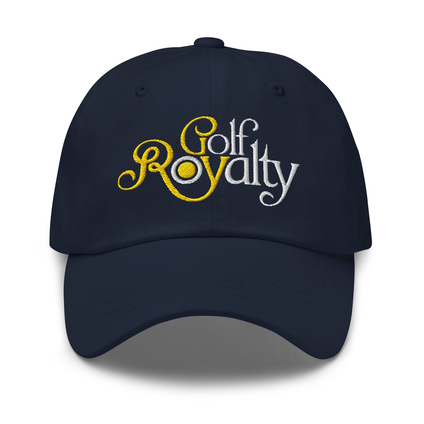Golf Royalty Quirky Fun Embroidered Golf Cap - Funny Golf Tee by Swing Epic