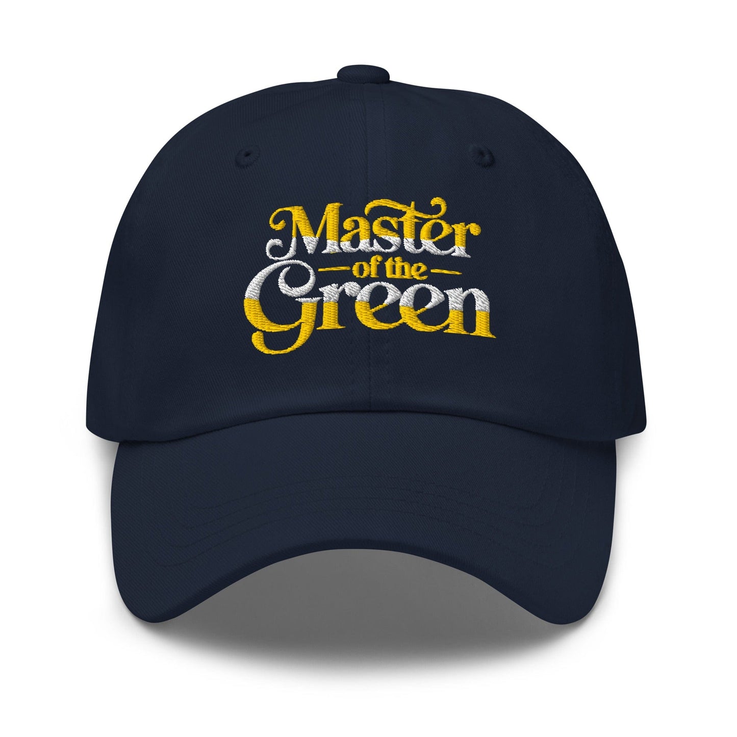 Master of the Green Engaging Embroidered Golf Cap - Funny Golf Tee by Swing Epic