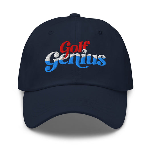 Golf Genius Embroidered Golf Cap - Funny Golf Tee by Swing Epic