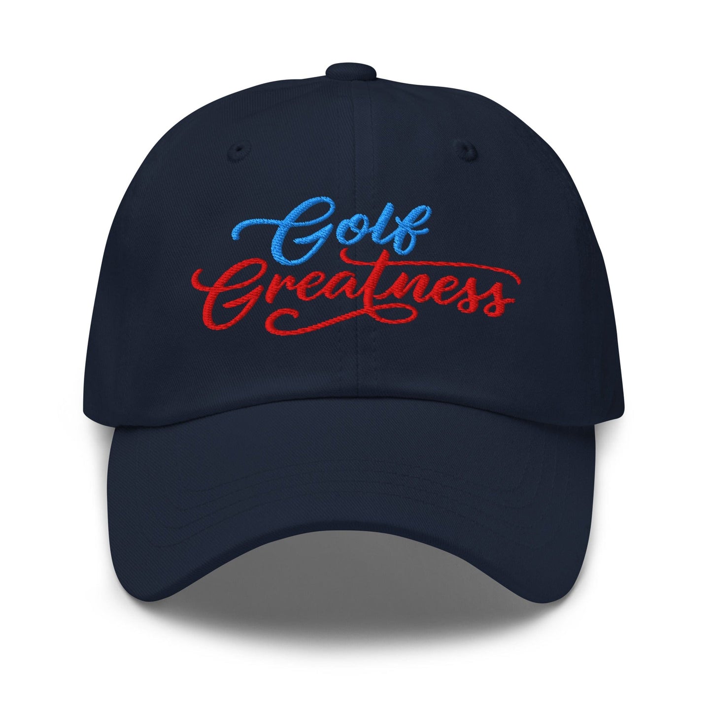 Golf Greatness Embroidered Golf Cap - Funny Golf Tee by Swing Epic
