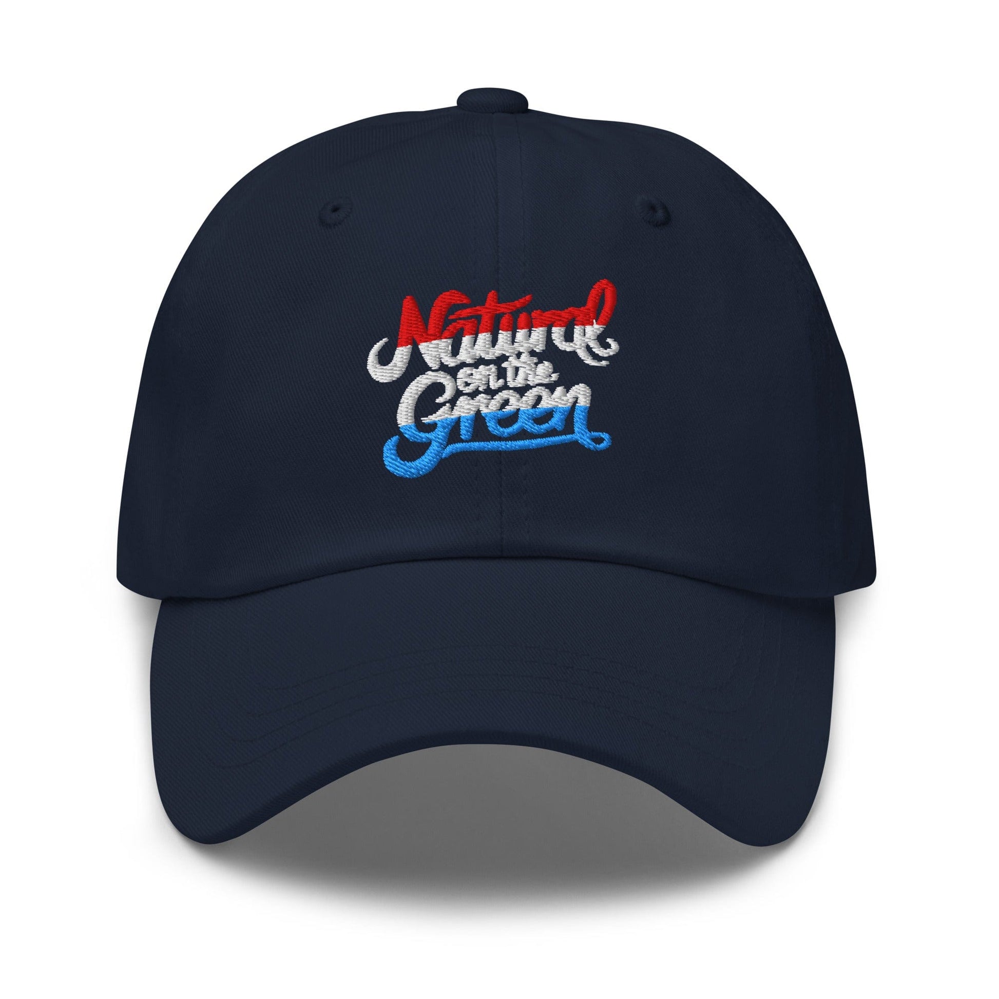 Natural on the Green Fun Embroidered Golf Cap - Funny Golf Tee by Swing Epic
