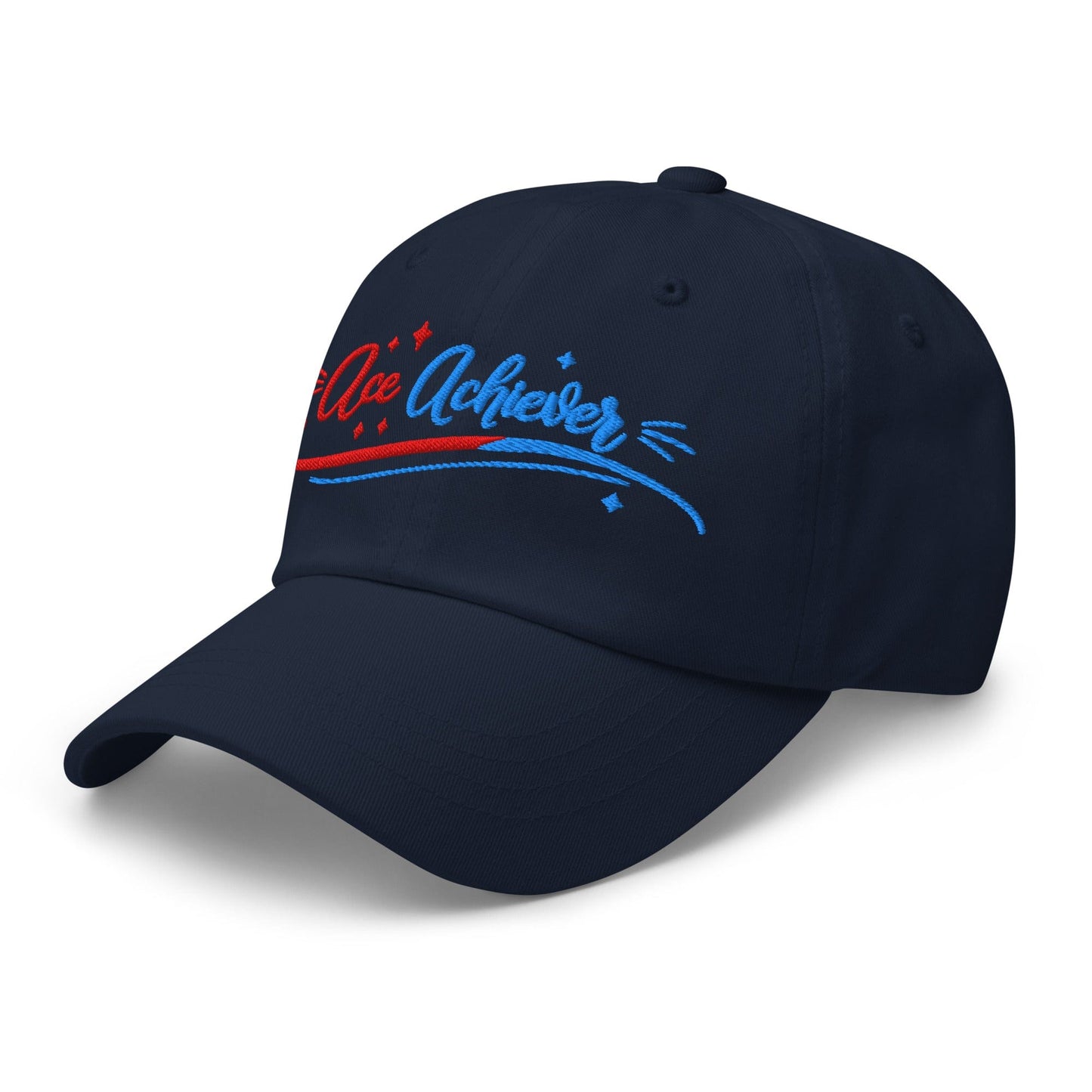 Ace Achiever Sparkle Magic Swirl Embroidered Golf Cap - Funny Golf Tee by Swing Epic