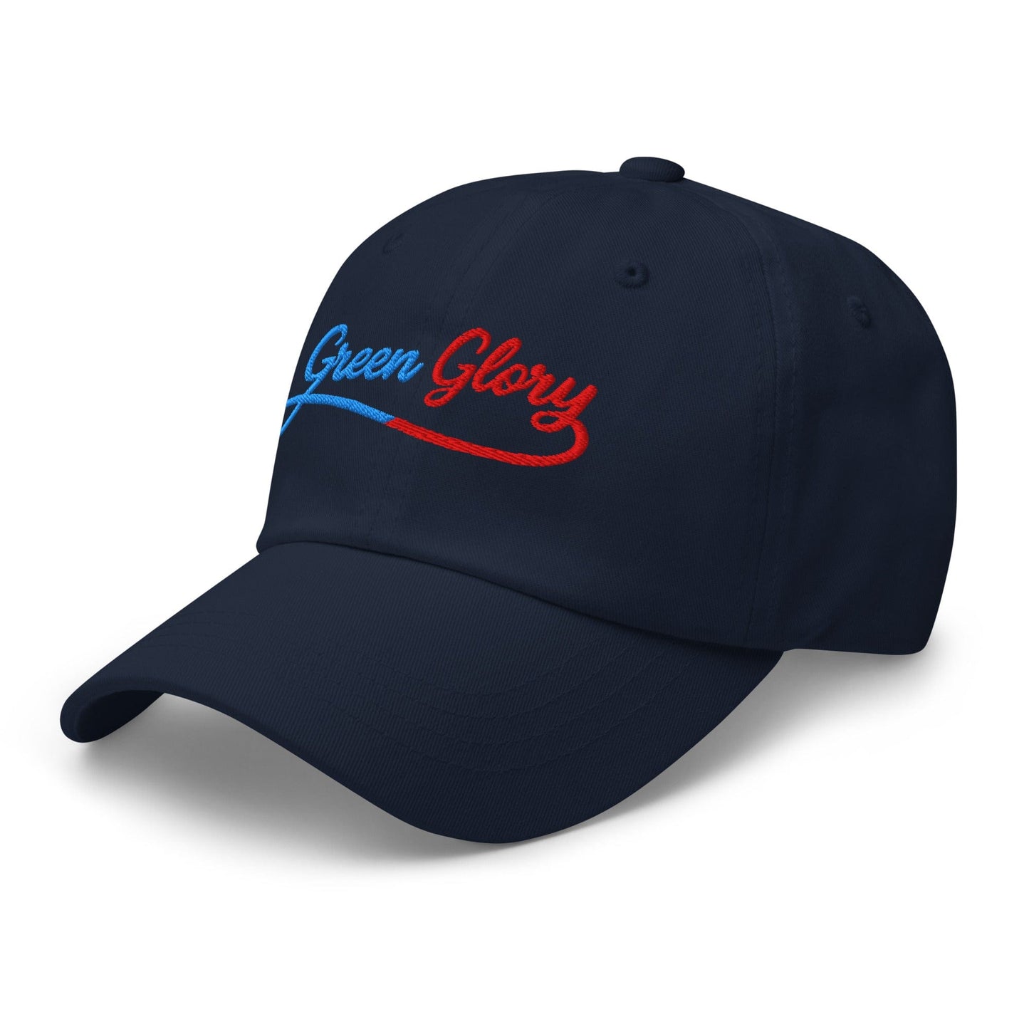 Green Glory Star Fun Floral Print Embroidered Golf Cap - Funny Golf Tee by Swing Epic