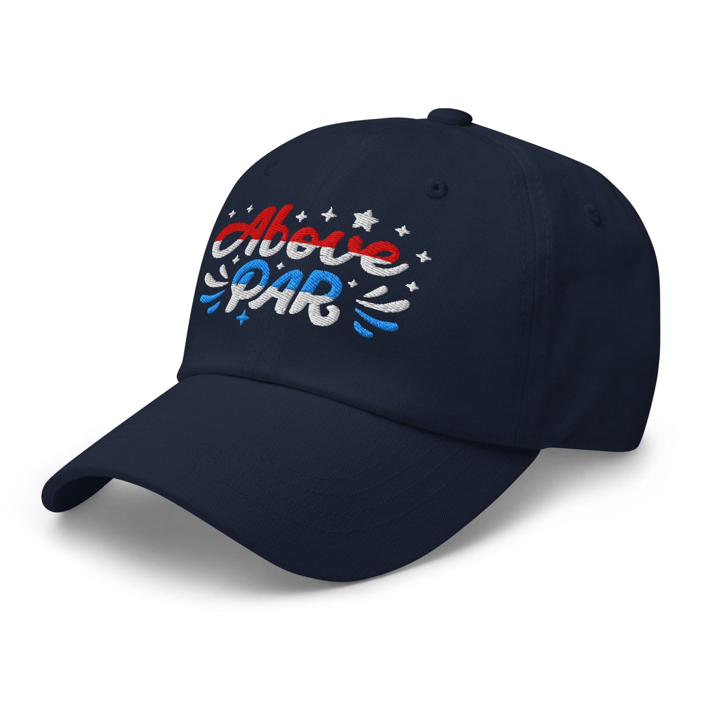 Above Par Embroidered Golf Cap - Funny Golf Tee by Swing Epic