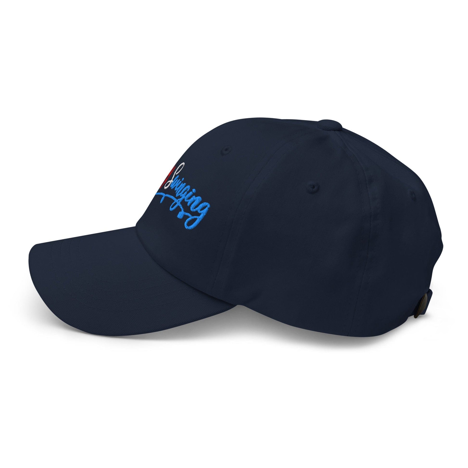 Simply Swinging Quirky Fun Embroidered Golf Cap - Funny Golf Tee by Swing Epic