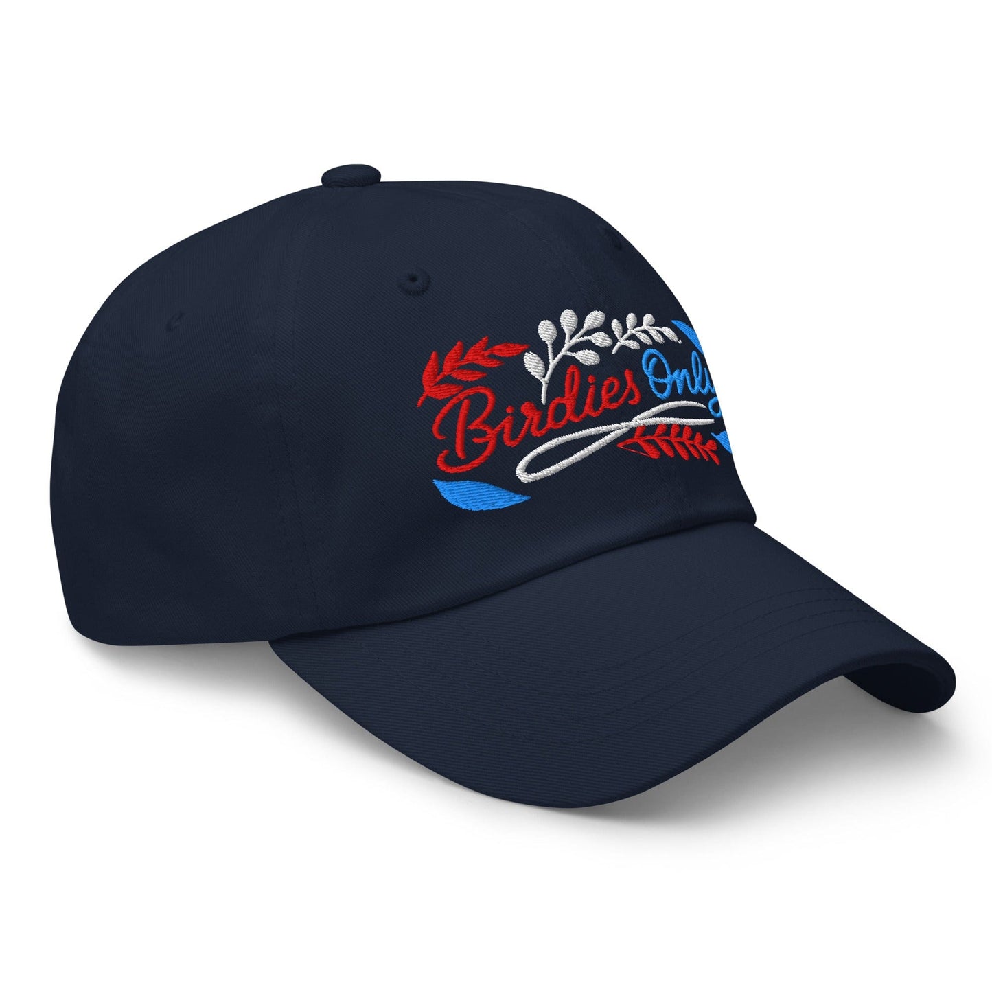 Birdies Only Fun Spirit Design Embroidered Golf Cap - Funny Golf Tee by Swing Epic