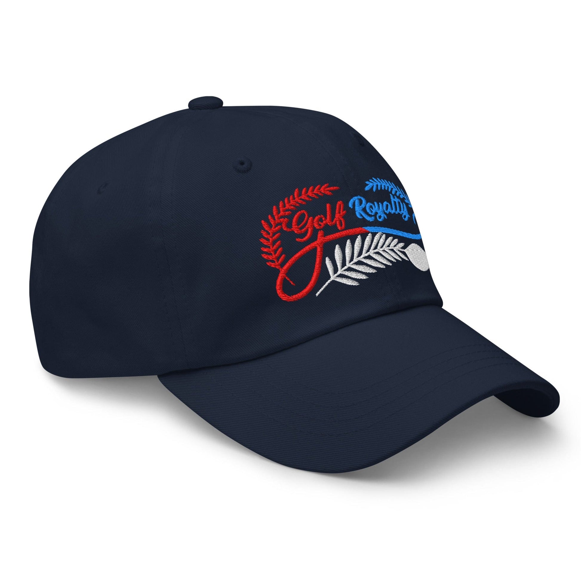 Golf Royalty Fun Design Embroidered Golf Cap - Funny Golf Tee by Swing Epic