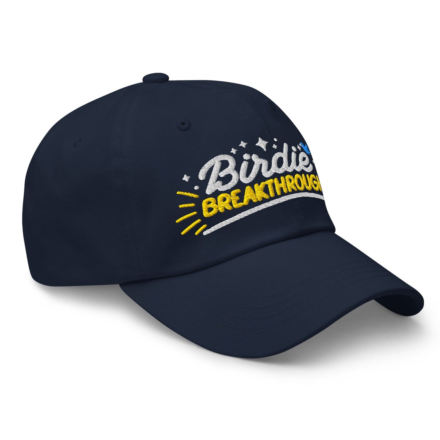 Birdie Breakthrough Embroidered Golf Cap - Funny Golf Tee by Swing Epic