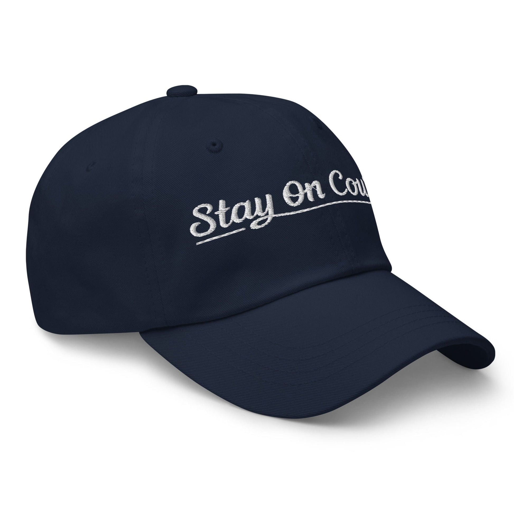 Stay On Course Embroidered Golf Cap - Funny Golf Tee by Swing Epic