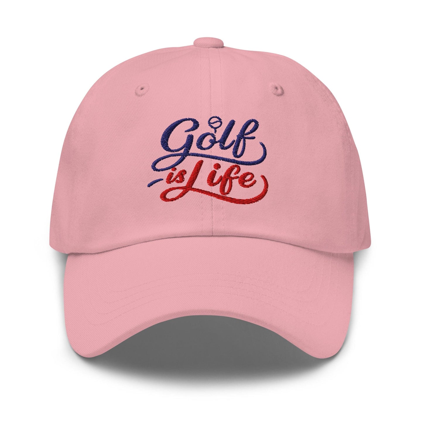 Golf is Life Embroidered Golf Cap - Funny Golf Tee by Swing Epic
