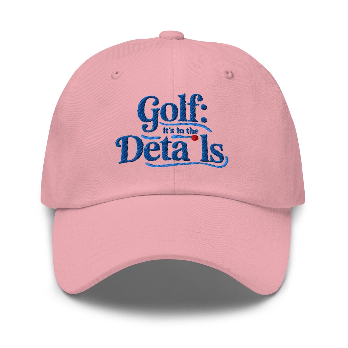 Golf It's In The Details Quirky Engaging Embroidered Golf Cap - Funny Golf Tee by Swing Epic