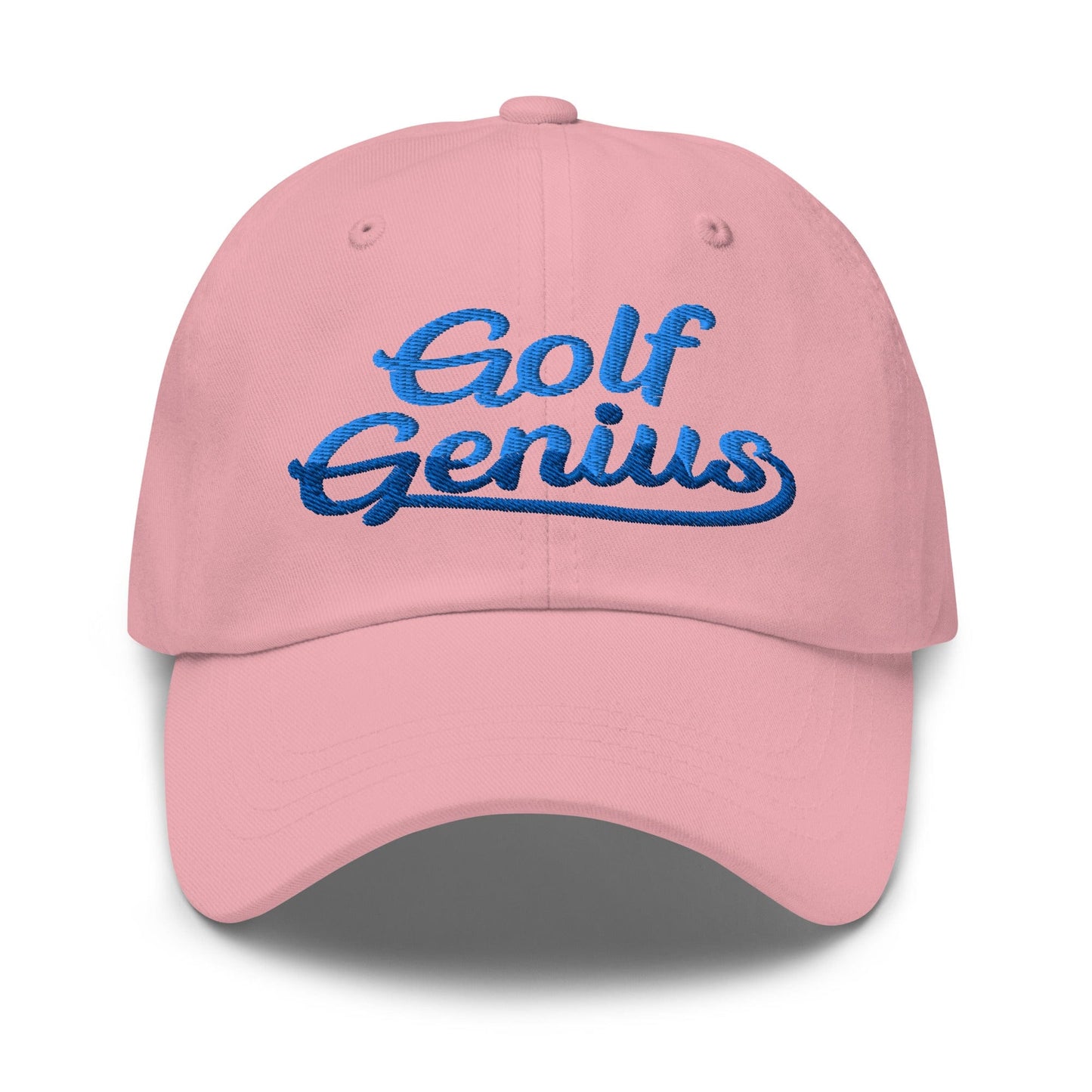 Golf Genius Quirky Fun Spirit Embroidered Golf Cap - Funny Golf Tee by Swing Epic