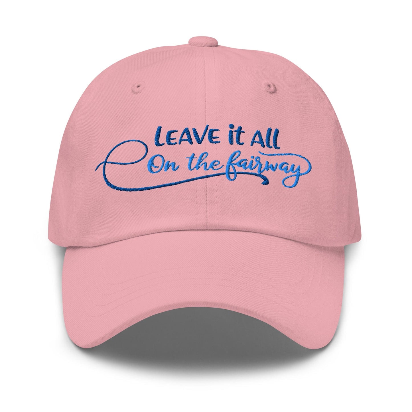 Leave it All on The Fairway Fun and Unique Embroidered Golf Cap - Funny Golf Tee by Swing Epic