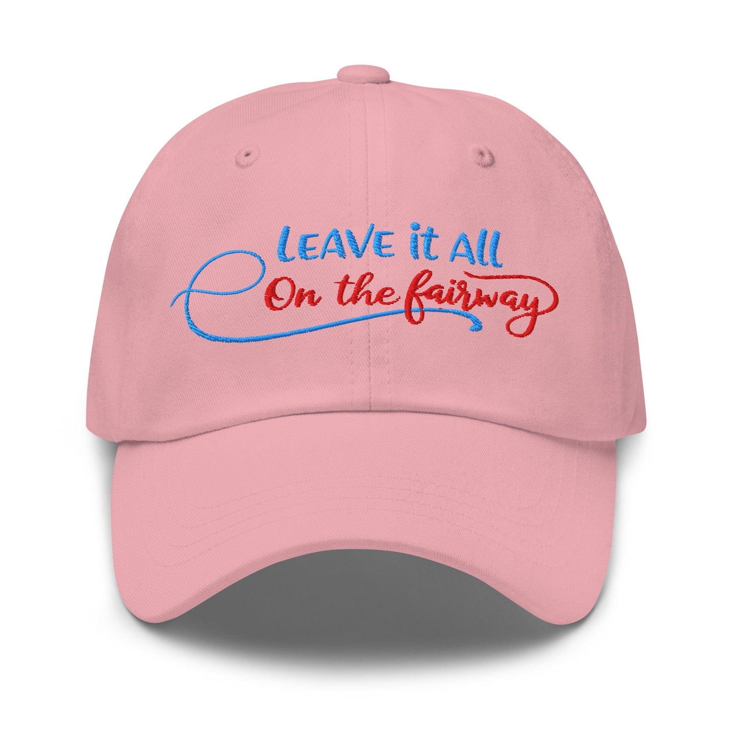 Leave it All on The Fairway Fun and Unique Embroidered Golf Cap - Funny Golf Tee by Swing Epic
