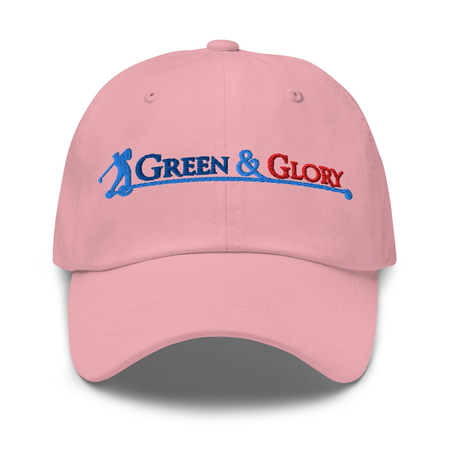 Green & Glory Embroidered Golf Cap - Funny Golf Tee by Swing Epic
