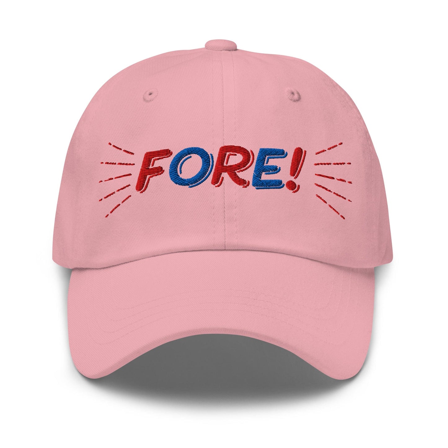 FORE! Quirky Embroidered Golf Cap - Funny Golf Tee by Swing Epic