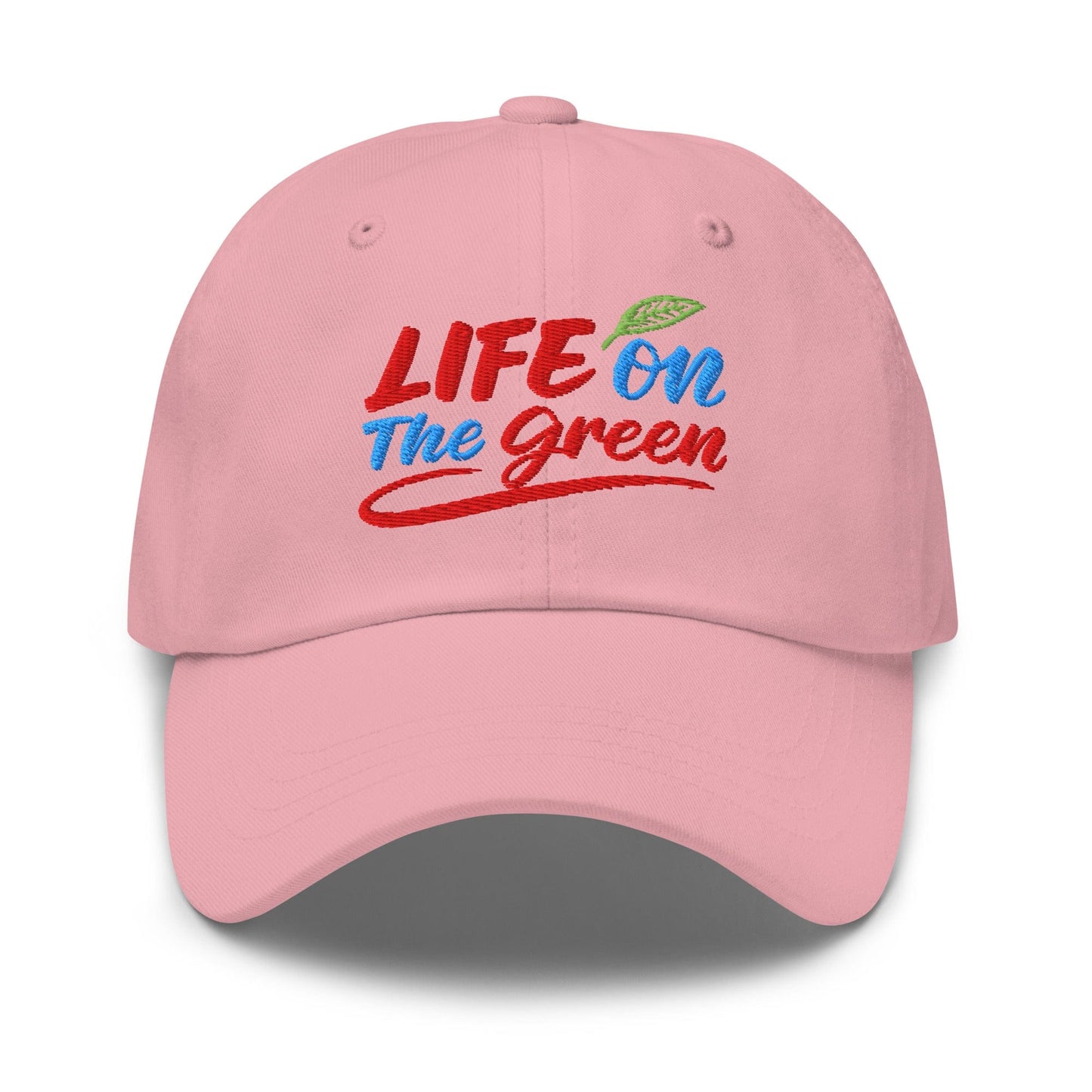 LIFE on The Green Embroidered Golf Cap - Funny Golf Tee by Swing Epic