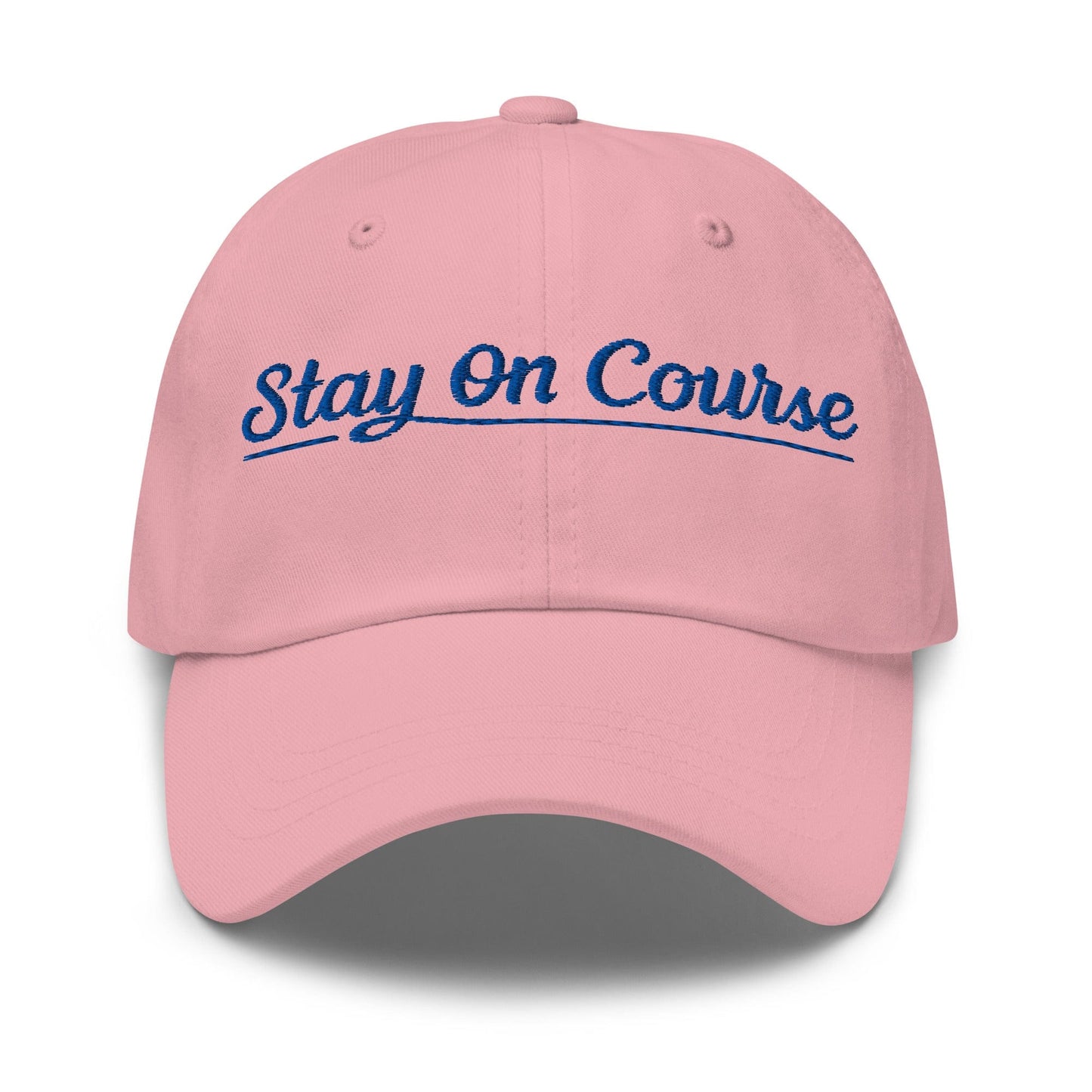 Stay On Course Embroidered Golf Cap - Funny Golf Tee by Swing Epic
