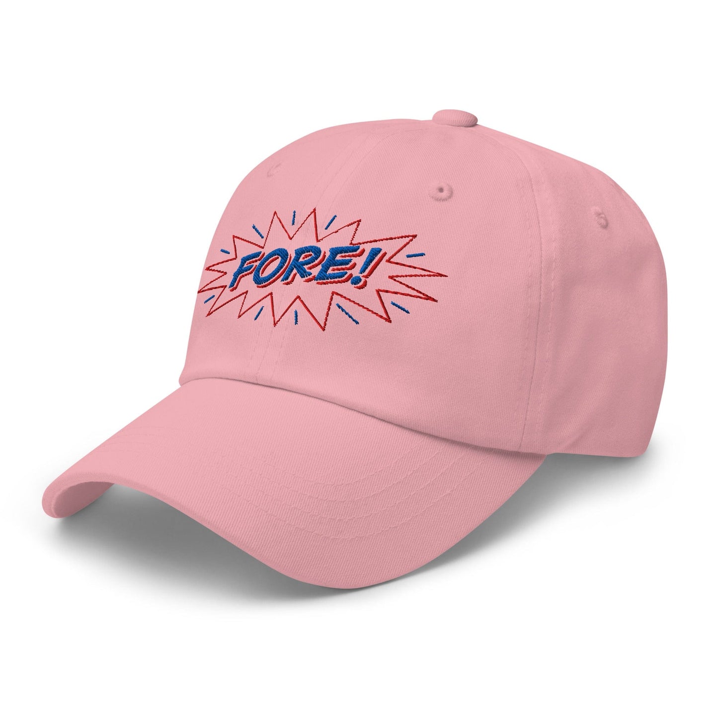 FORE! Quirky and Fun Embroidered Golf Cap - Funny Golf Tee by Swing Epic
