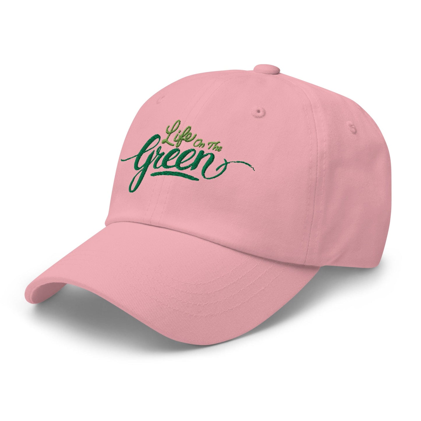 Life on the Green Embroidered Golf Cap - Funny Golf Tee by Swing Epic