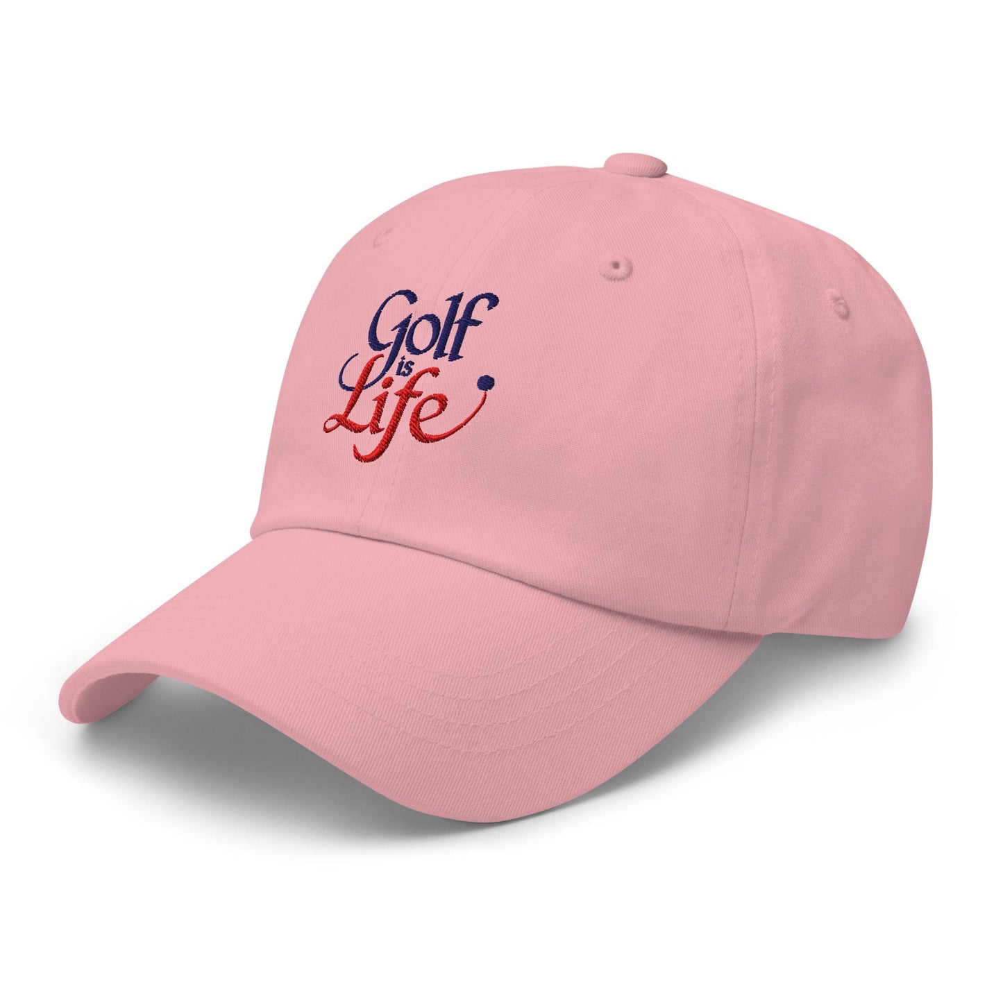 Golf is Life Embroidered Golf Cap - Funny Golf Tee by Swing Epic