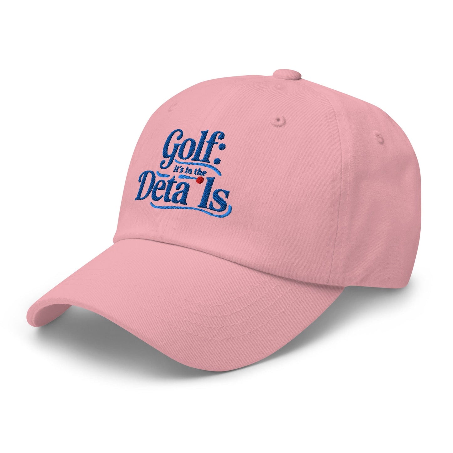 Golf It's In The Details Quirky Engaging Embroidered Golf Cap - Funny Golf Tee by Swing Epic