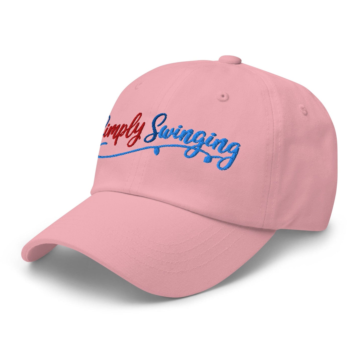 Simply Swinging Quirky Fun Embroidered Golf Cap - Funny Golf Tee by Swing Epic