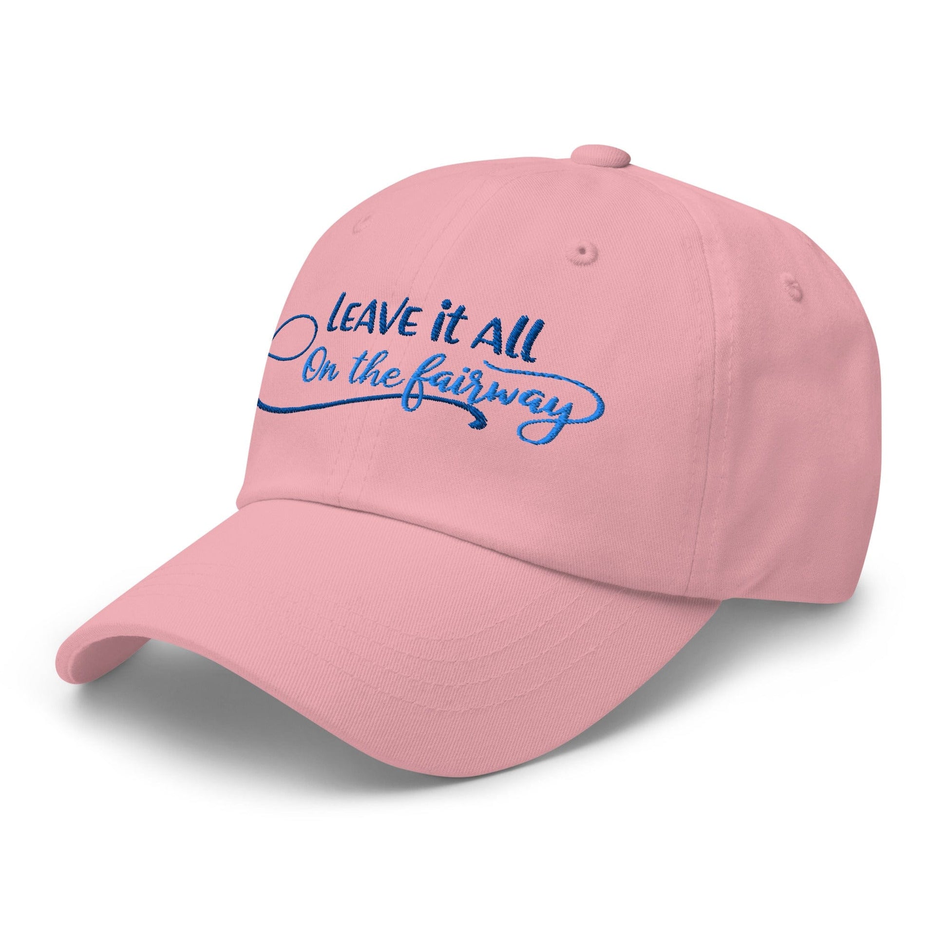 Leave it All on The Fairway Fun and Unique Embroidered Golf Cap - Funny Golf Tee by Swing Epic