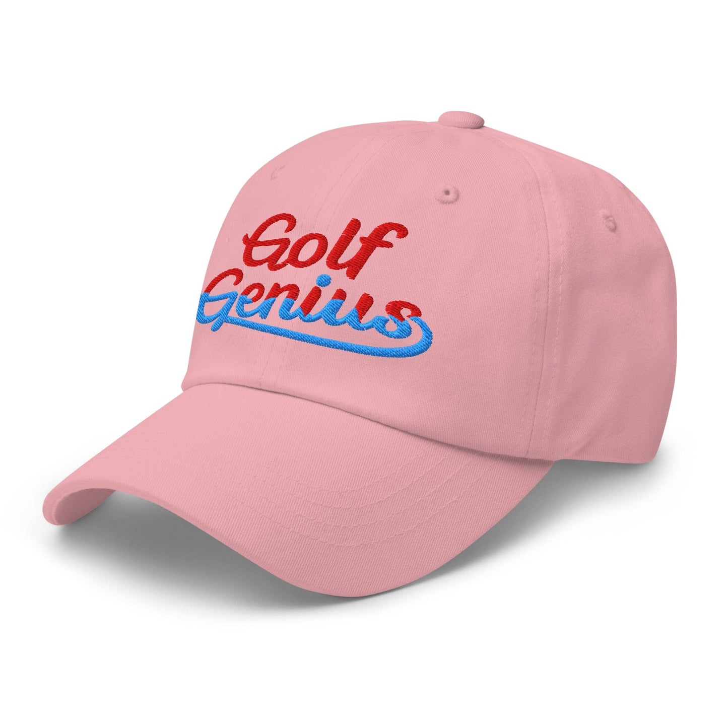 Golf Genius Quirky Fun Spirit Embroidered Golf Cap - Funny Golf Tee by Swing Epic