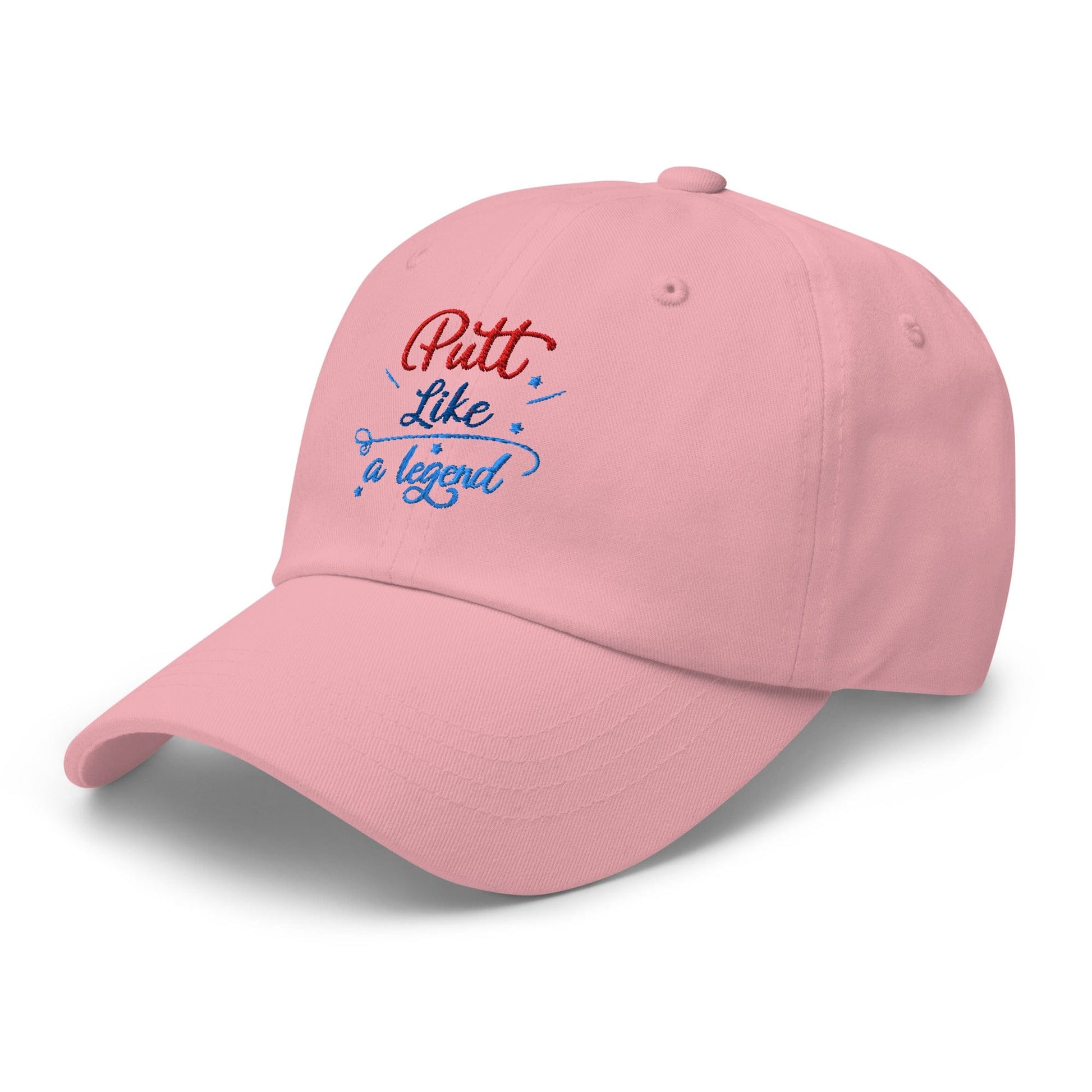 Putt Like A Legend Fun Embroidered Golf Cap - Funny Golf Tee by Swing Epic