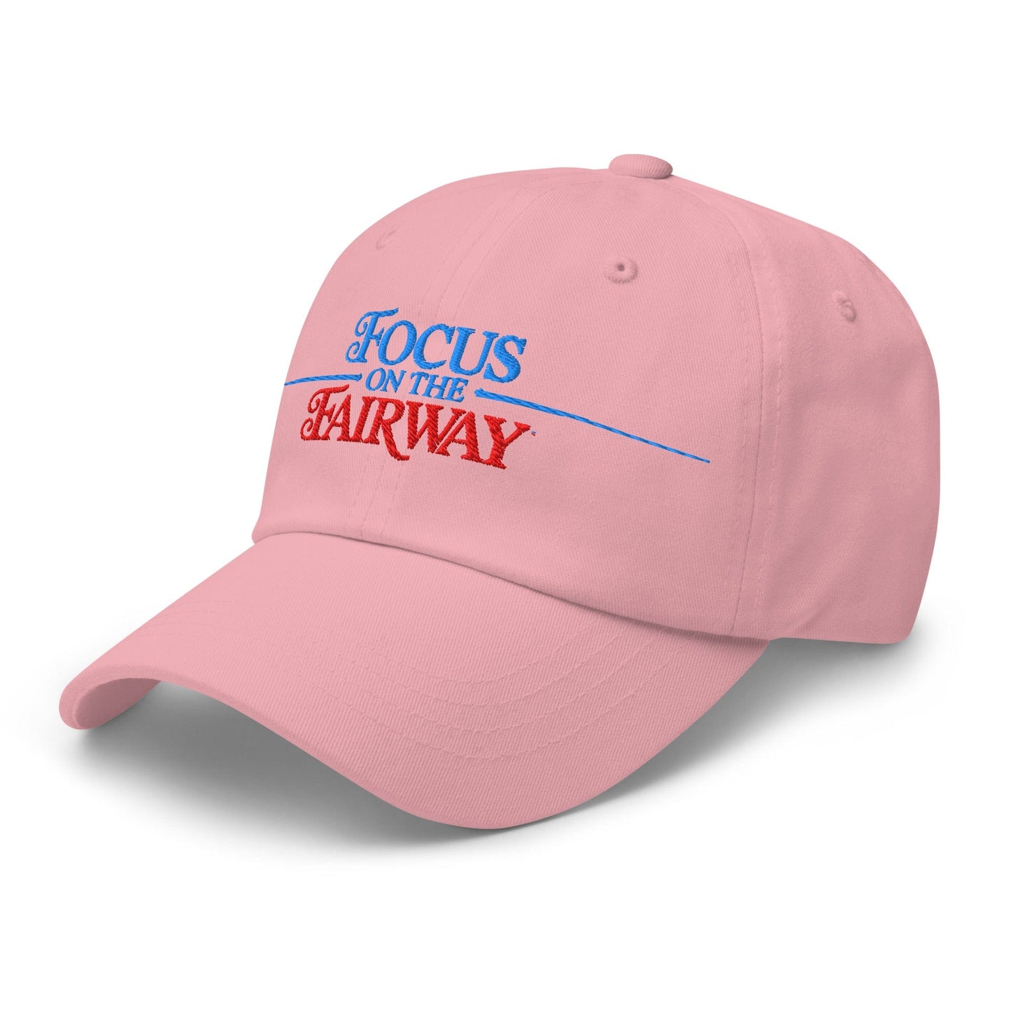 Focus on the Fairway Embroidered Golf Cap - Funny Golf Tee by Swing Epic