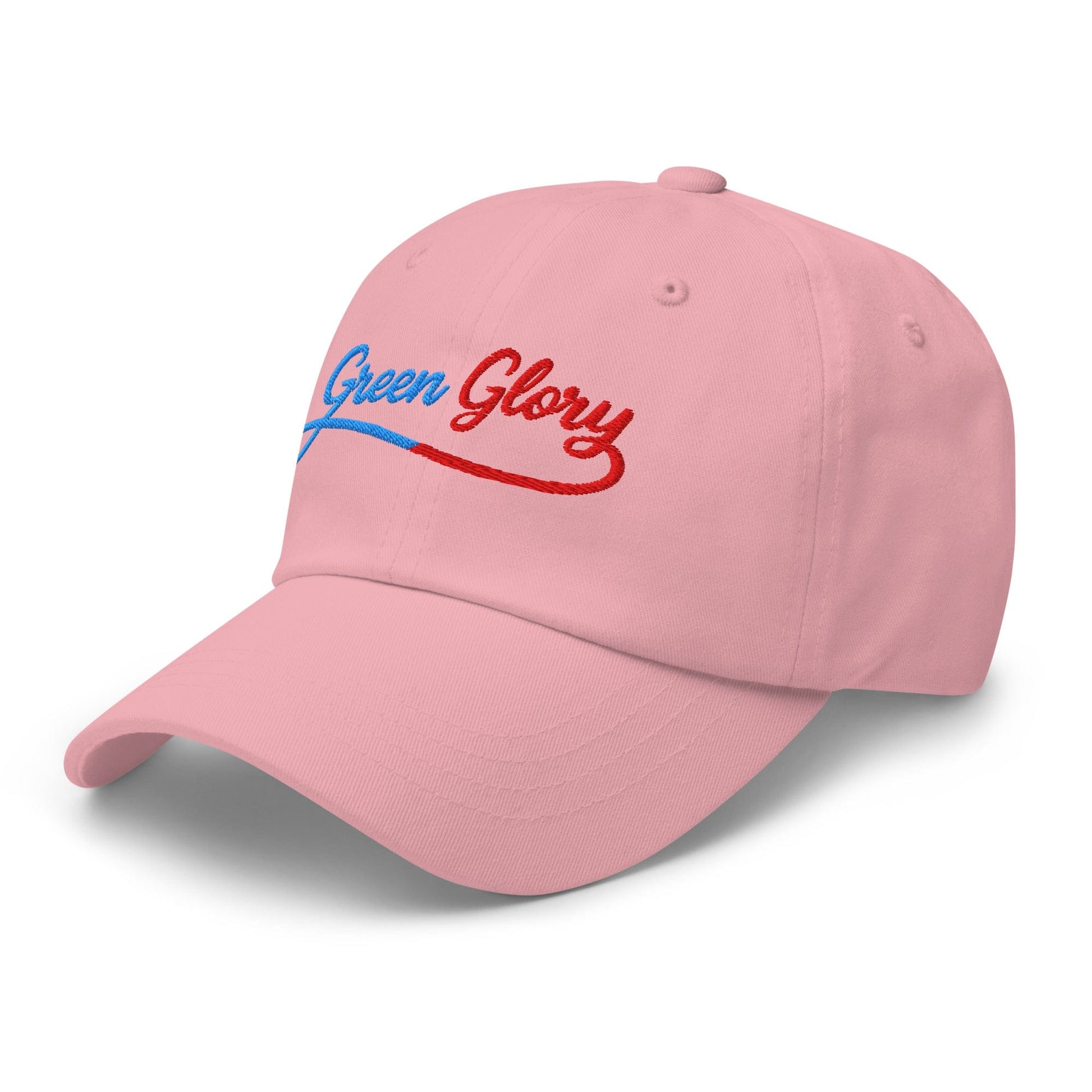 Green Glory Star Fun Floral Print Embroidered Golf Cap - Funny Golf Tee by Swing Epic